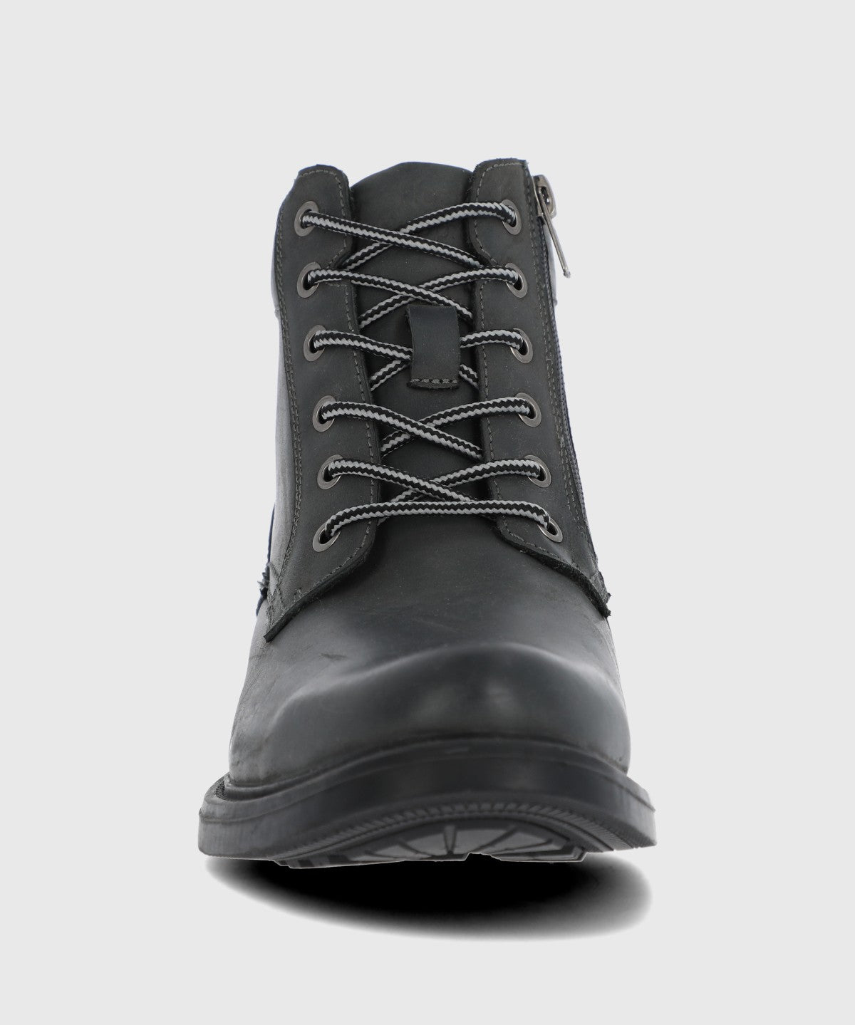 Botin Cuero Hombre Quero Gris