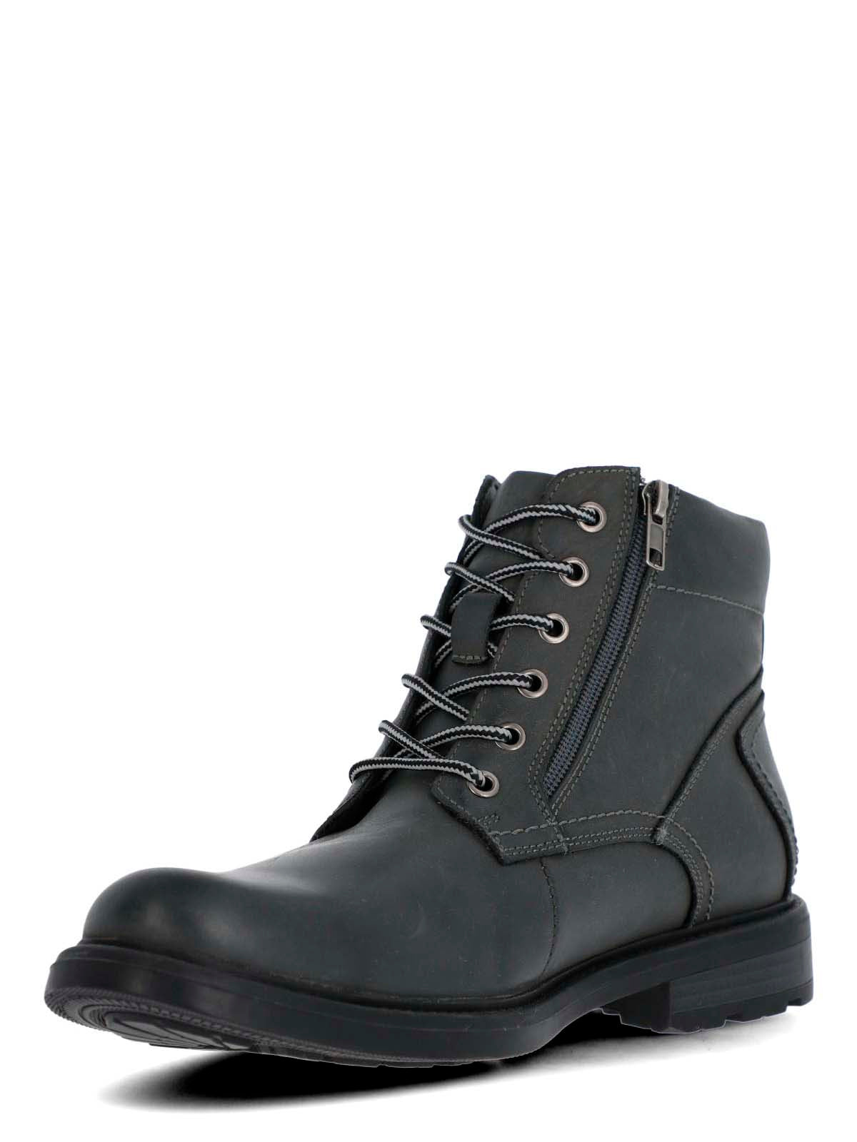 Botin Cuero Hombre Quero Gris