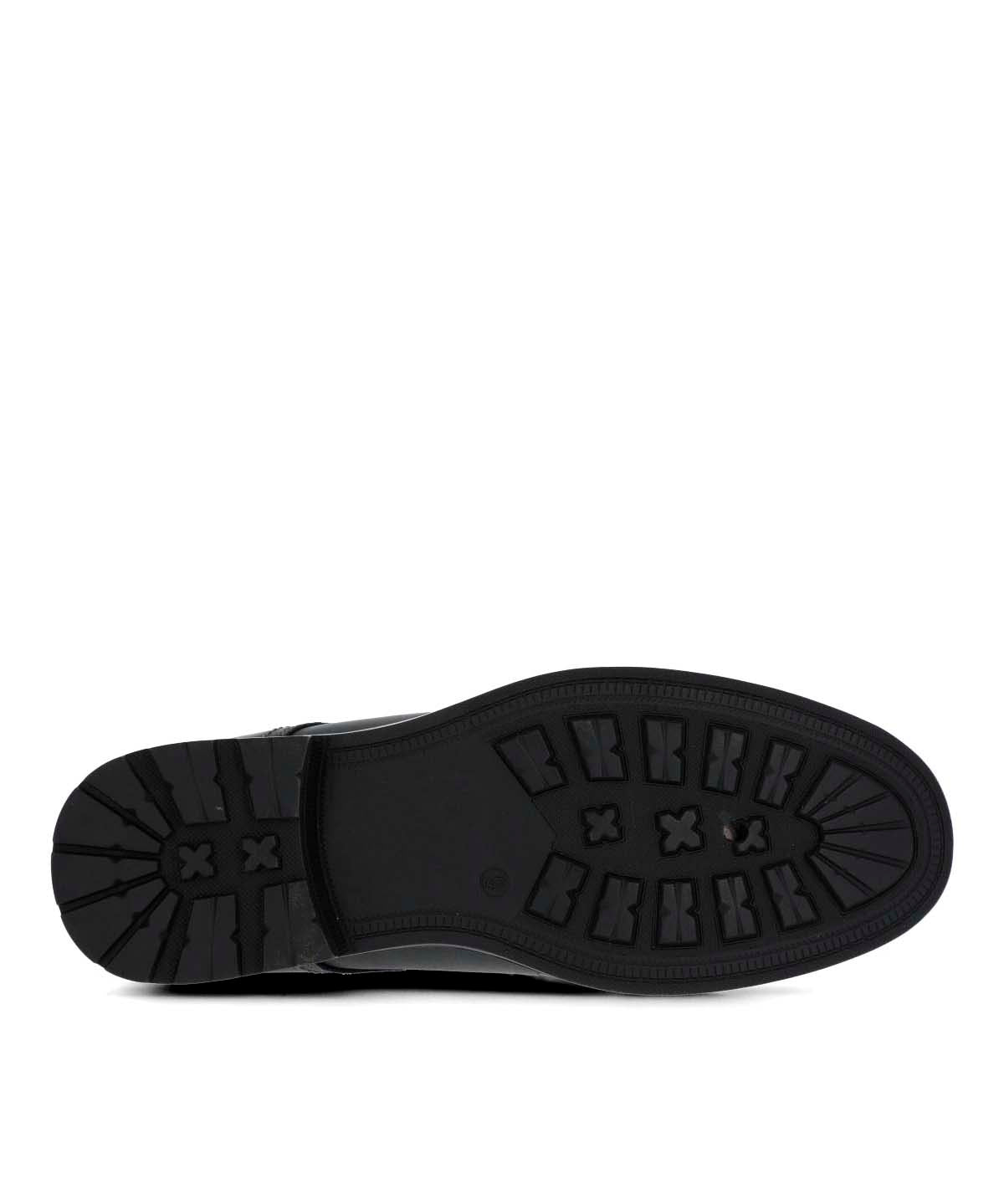 Botin Cuero Hombre Quero Gris