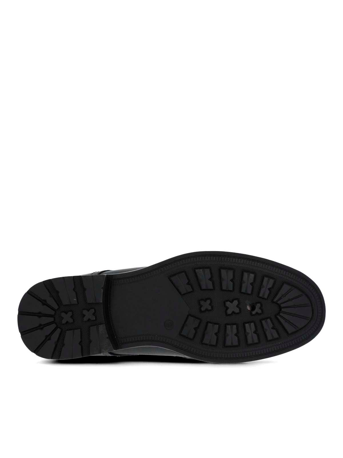 Botin Cuero Hombre Quero Gris