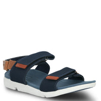 Sandalia Caruso Hombre Azul Oscuro