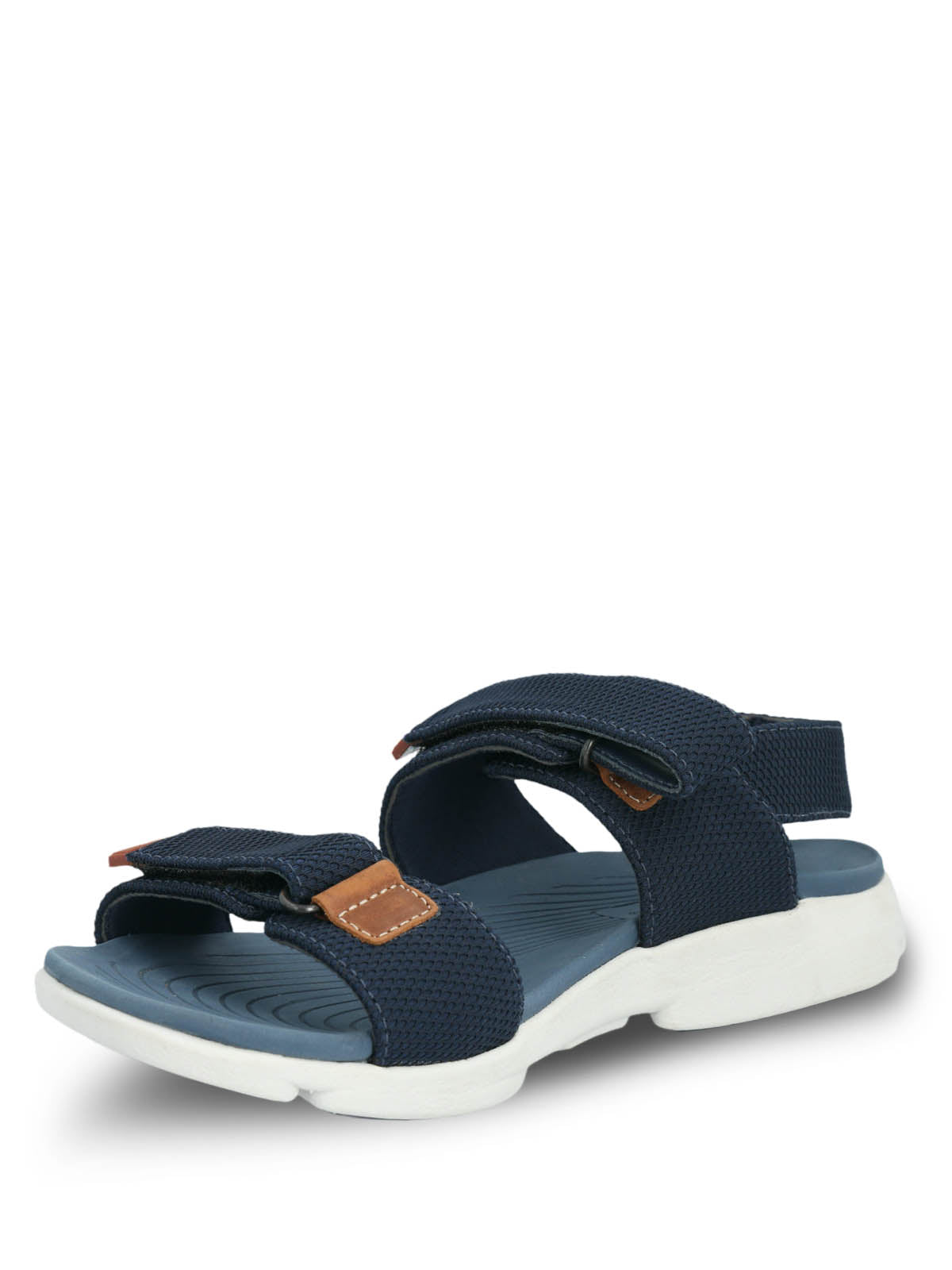 Sandalia Caruso Hombre Azul Oscuro