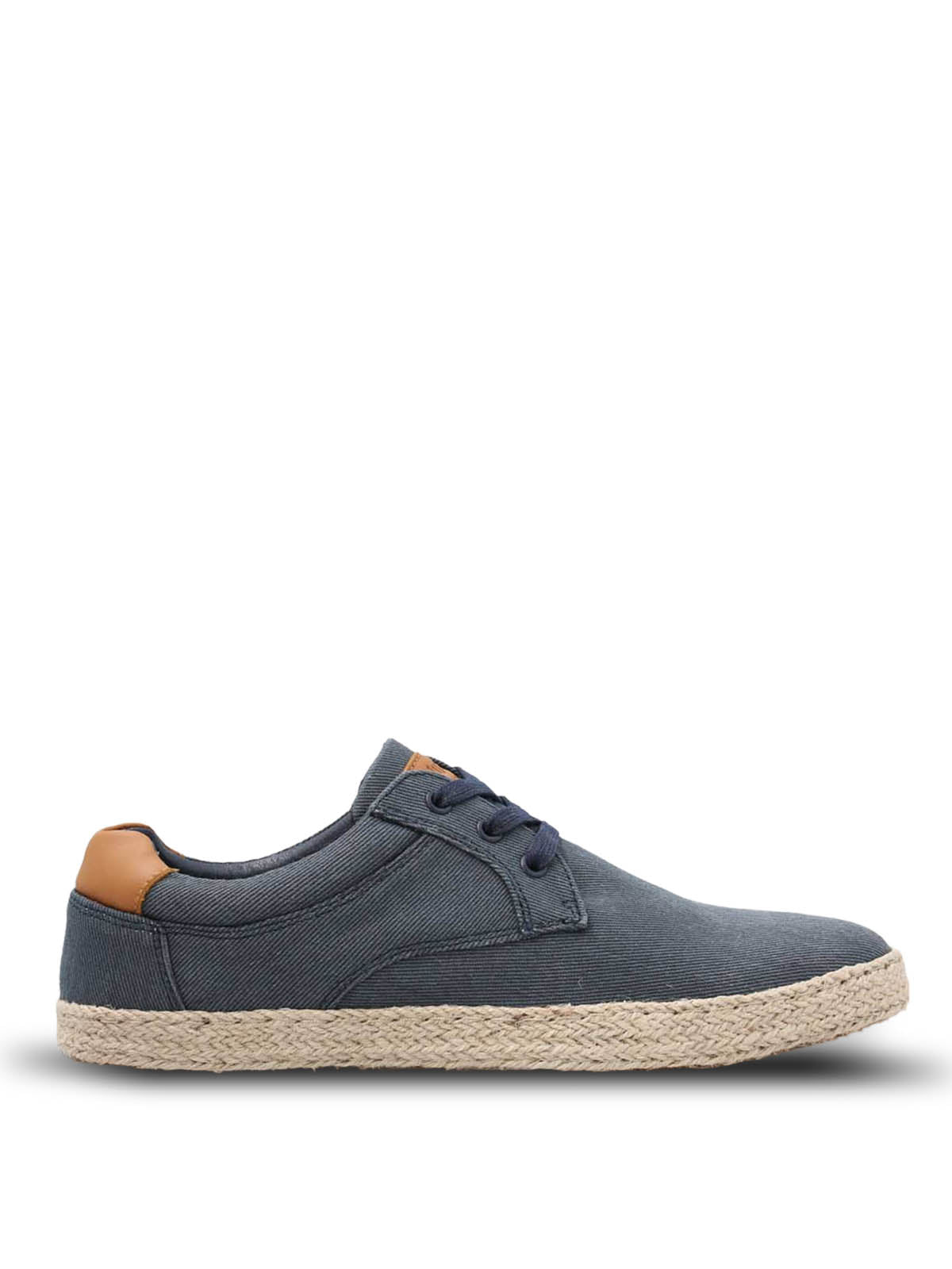 Zapatilla Alpargata Hombre Bernie Azul Hush Puppies | Hush Puppies