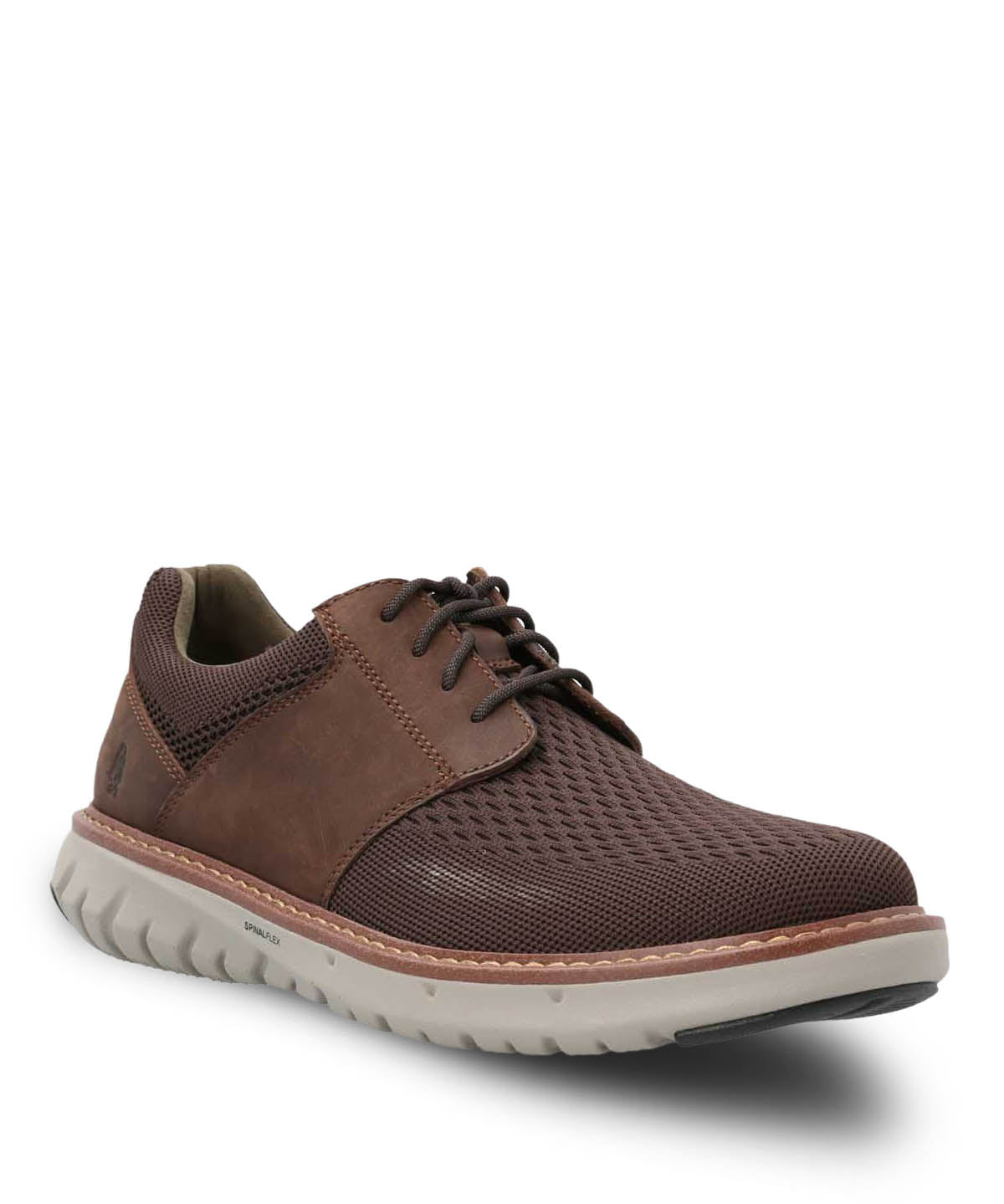 Zapato Smart Hombre Hybrid Lace Café Hush Puppies