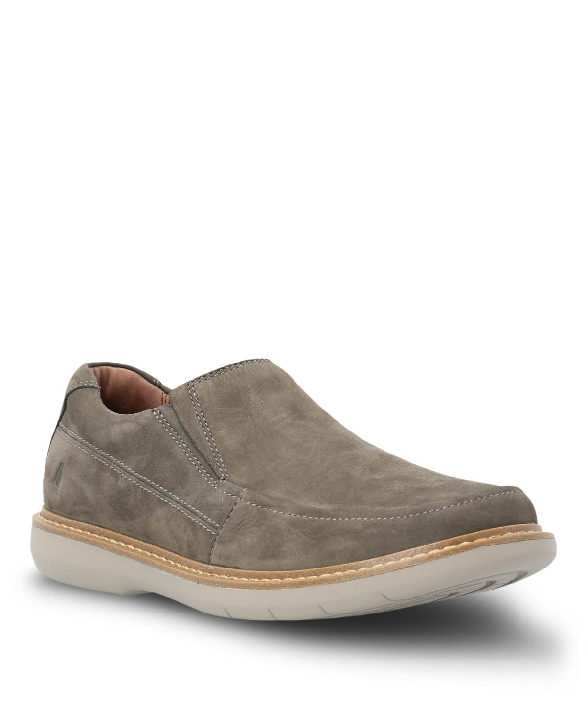 Slip On Hombre Cuero Oregon Gris Hush Puppies | Hush Puppies