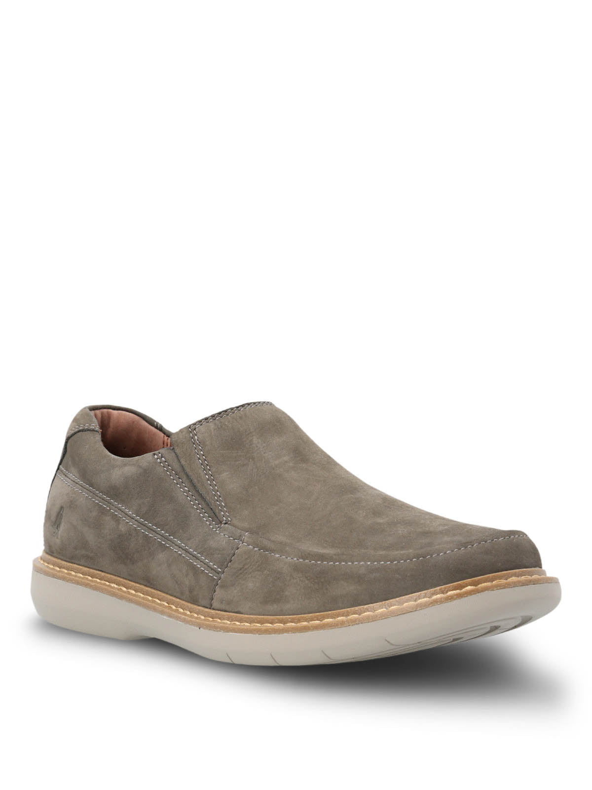 Slip On Hombre Cuero Oregon Gris Hush Puppies | Hush Puppies