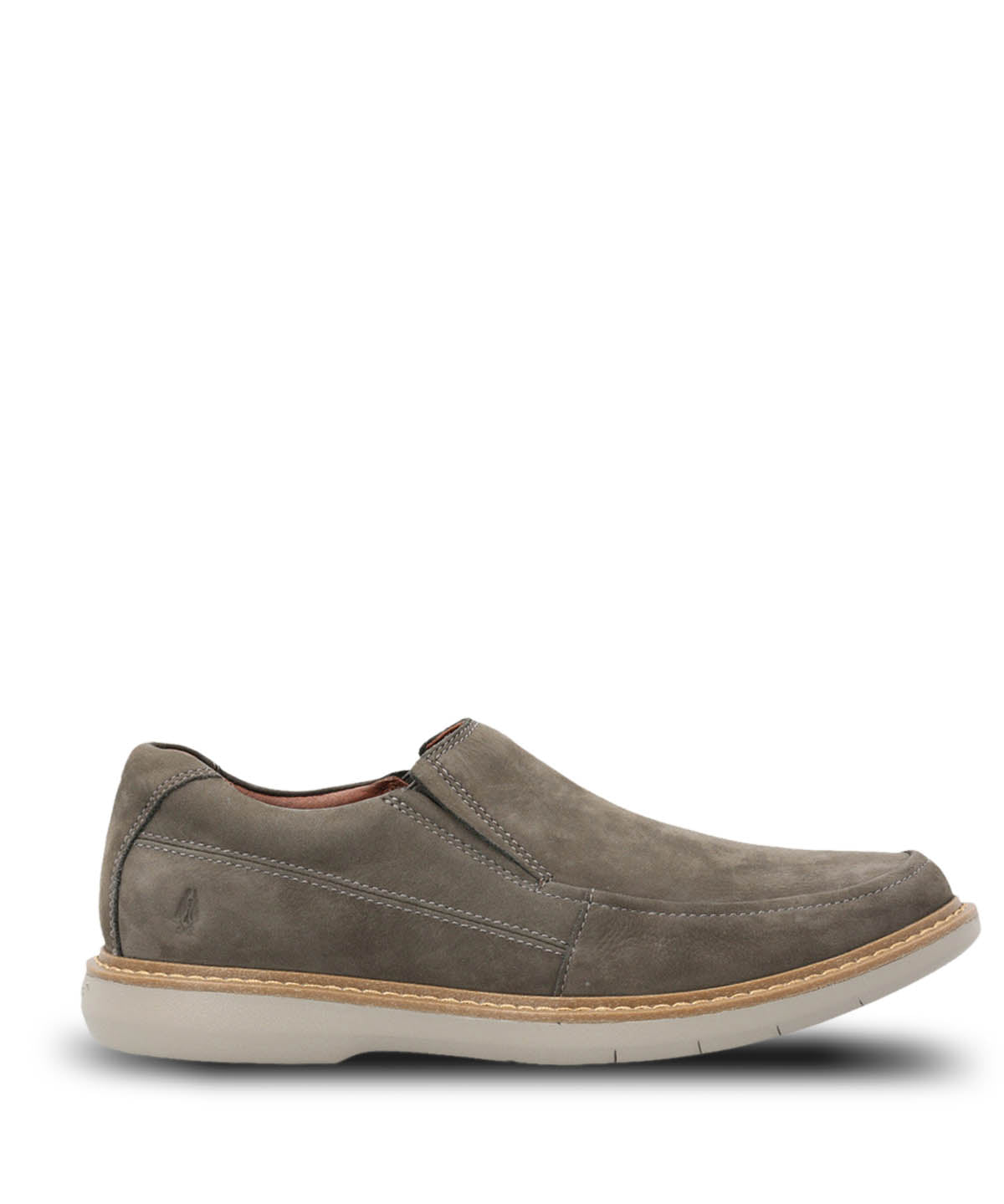 Slip On Hombre Cuero Oregon Gris Hush Puppies | Hush Puppies