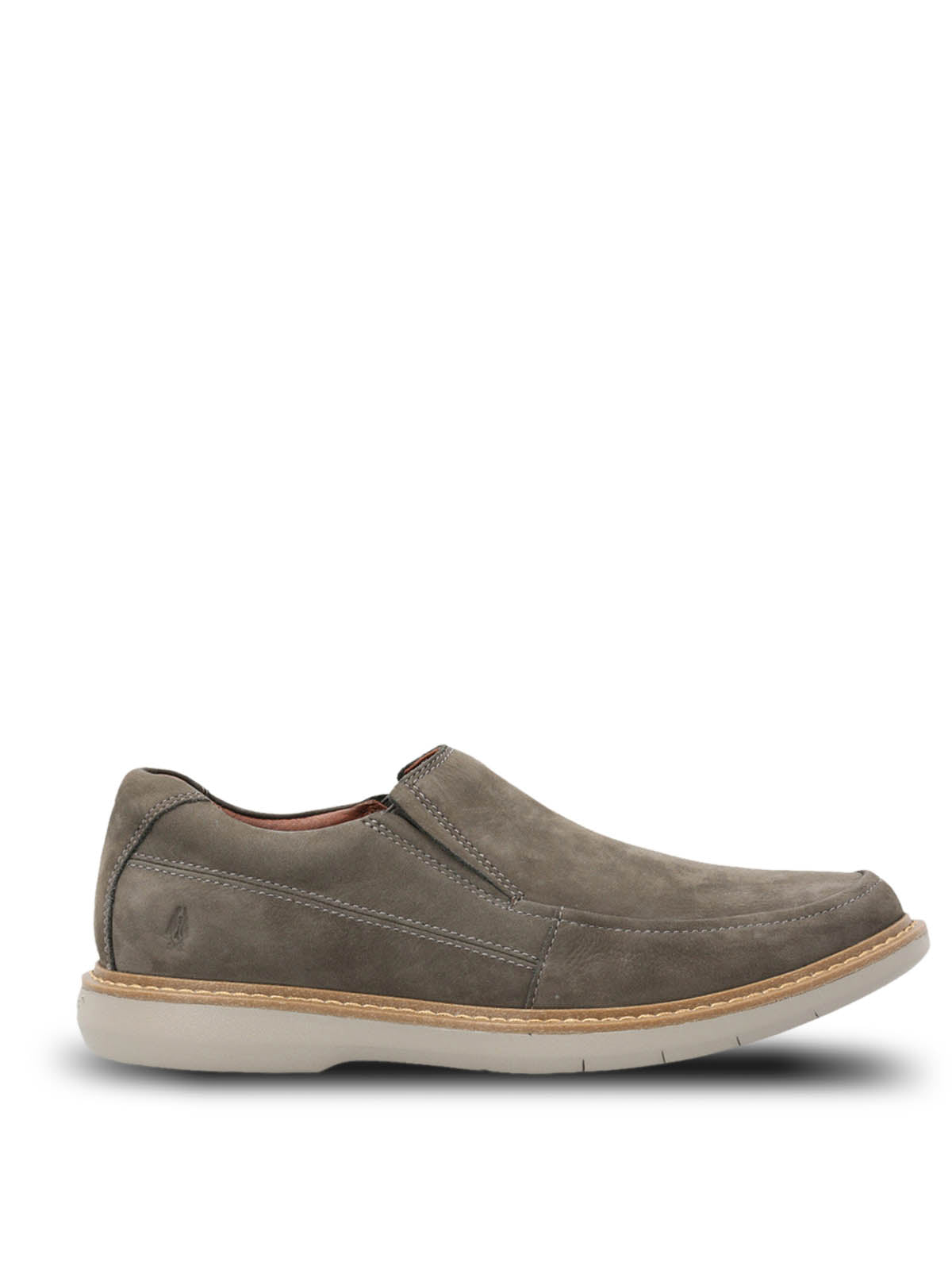 Slip On Hombre Cuero Oregon Gris Hush Puppies | Hush Puppies