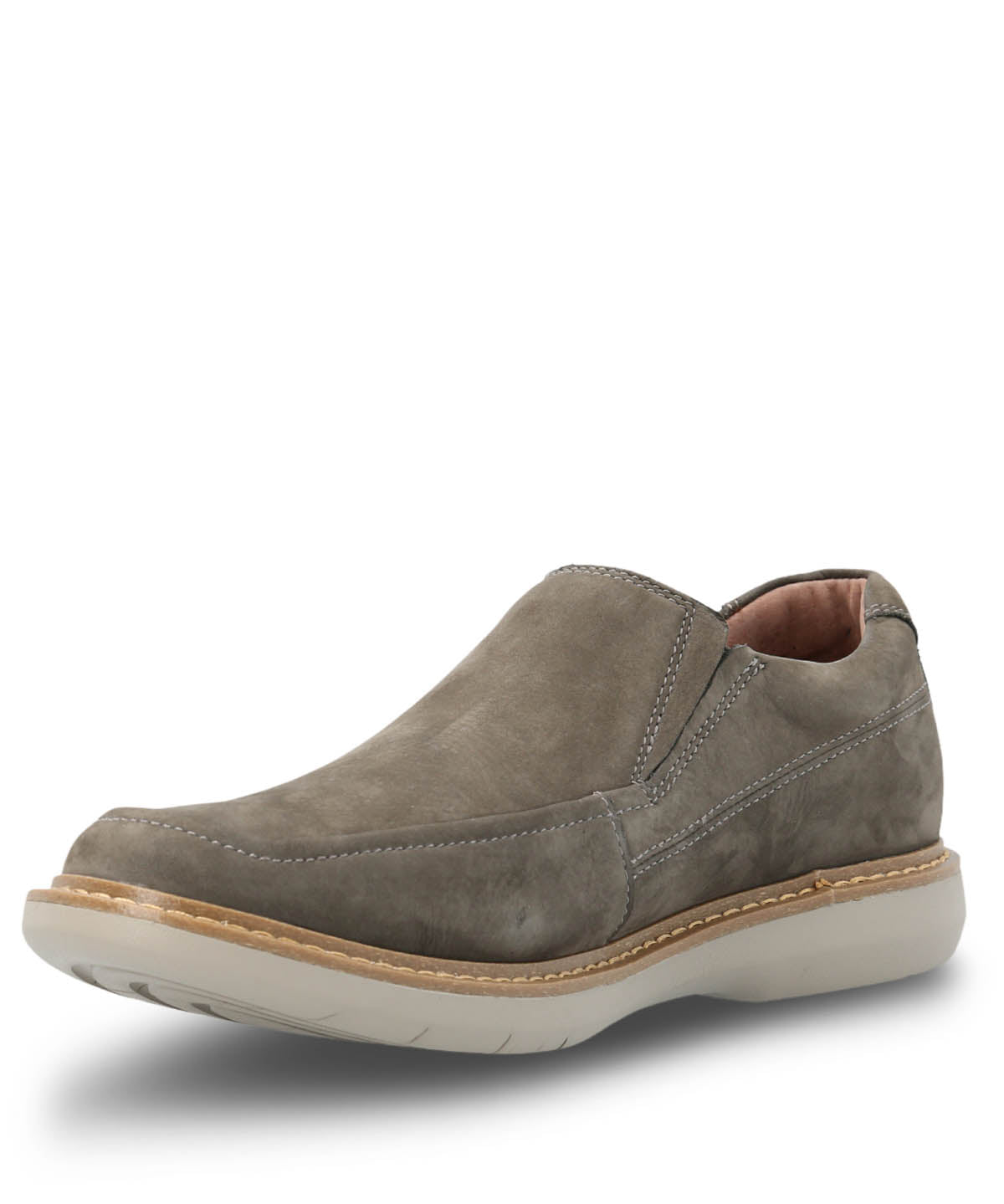 Slip On Hombre Cuero Oregon Gris Hush Puppies | Hush Puppies