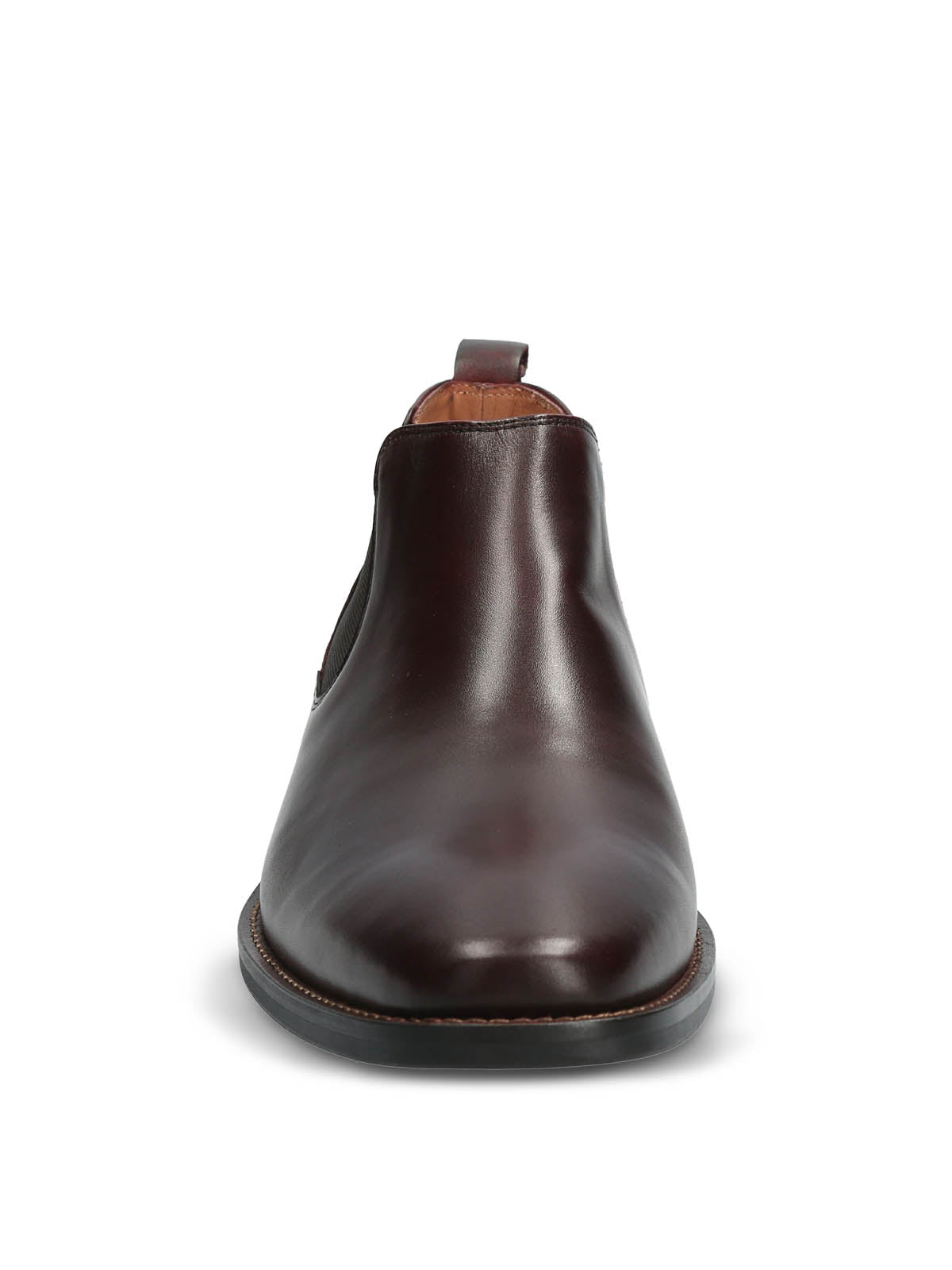 Botin Vestir Cuero Hombre Twist Burdeo Hush Puppies