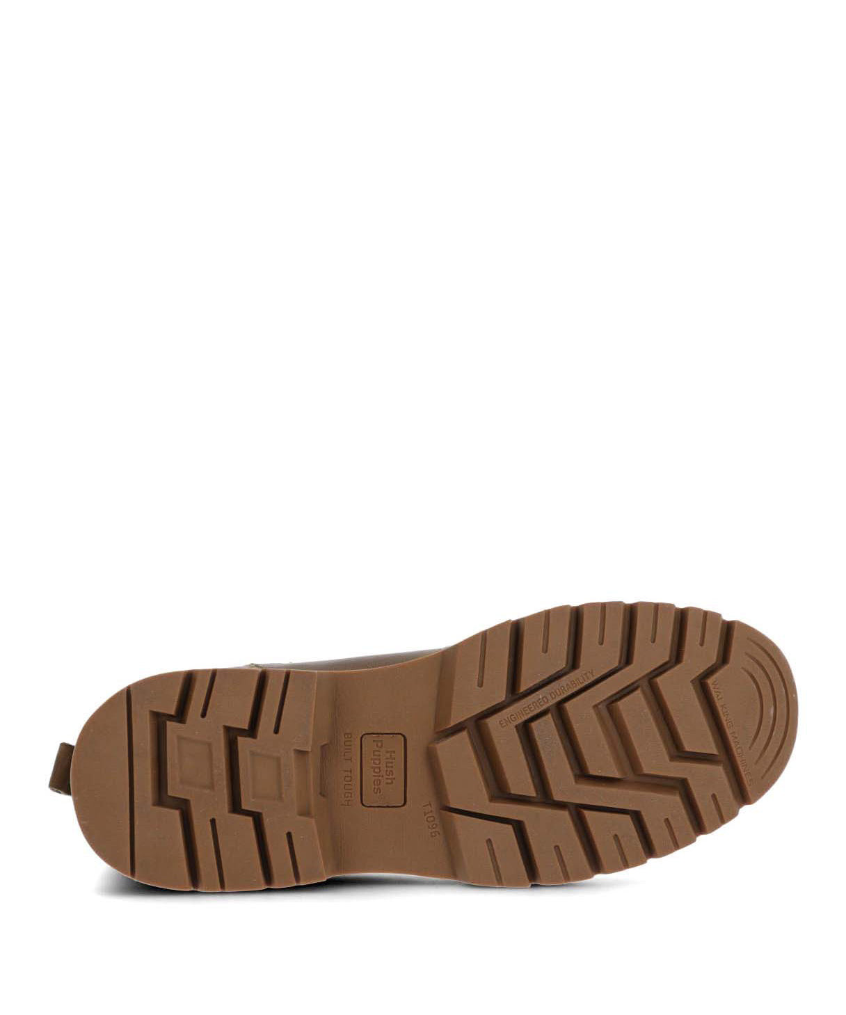 Botin Cuero Hombre Rosco Café