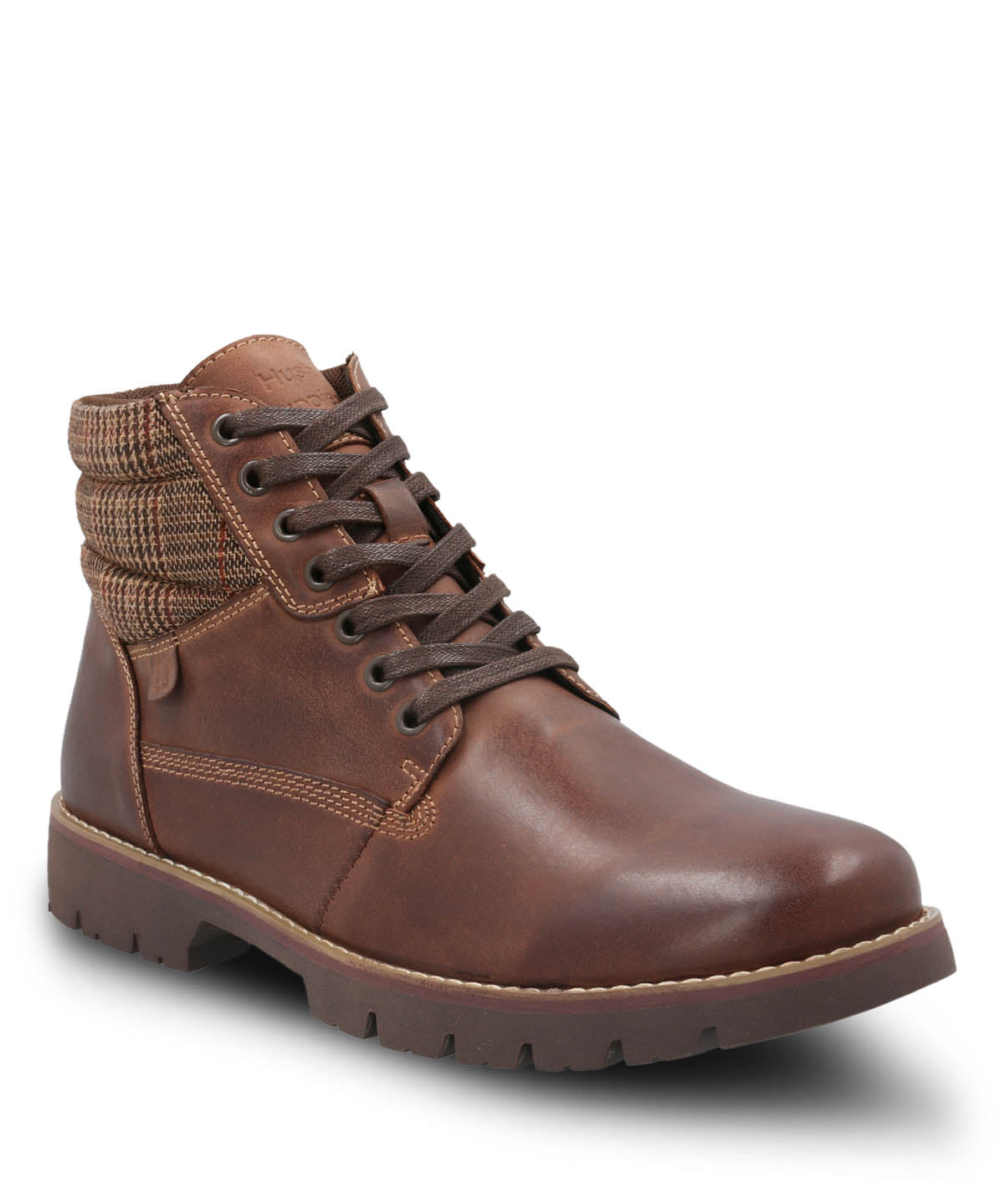 Botin Cuero Hombre Rosco Café