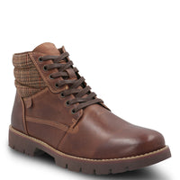 Botin Cuero Hombre Rosco Café