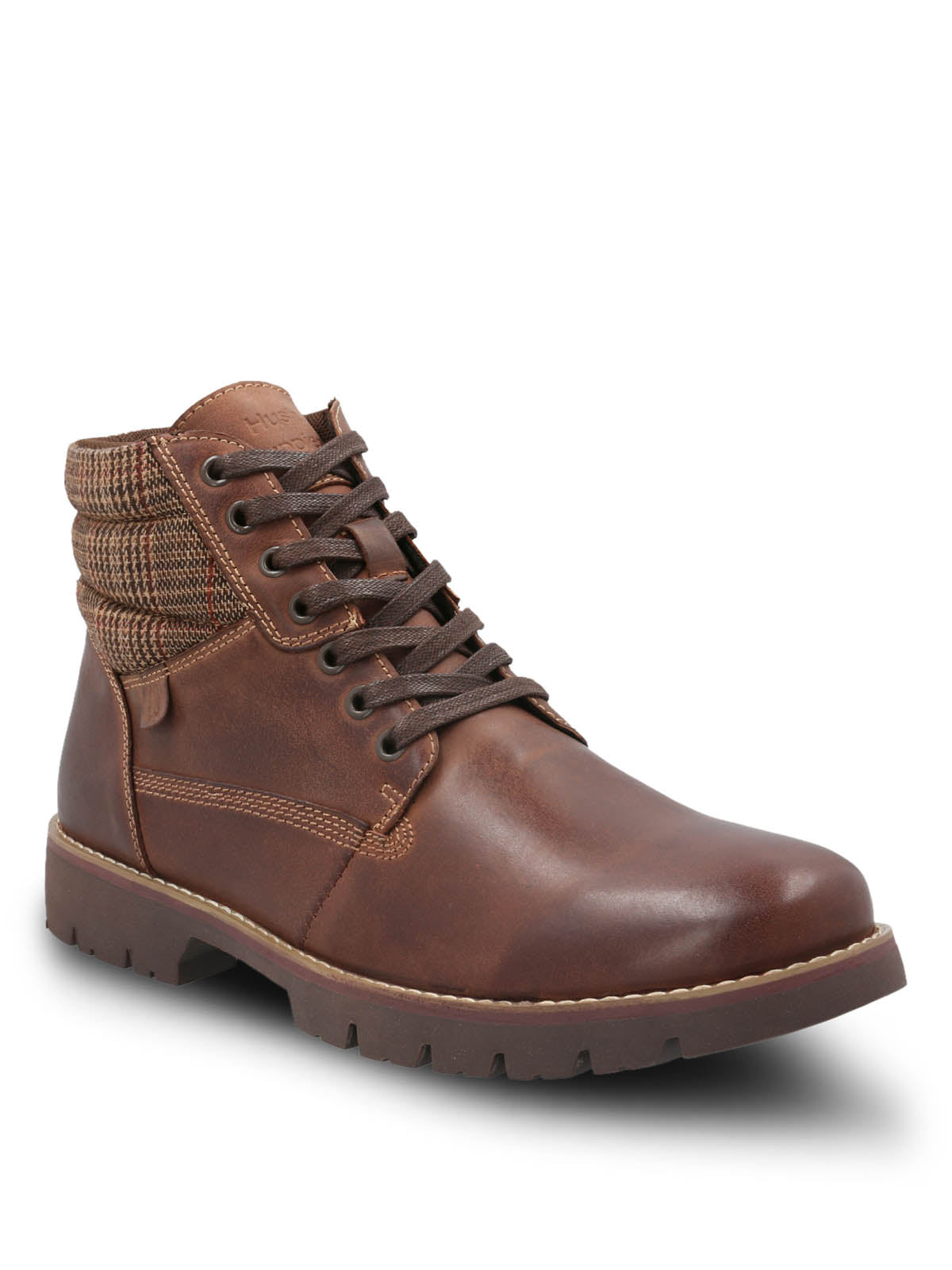 Botin Cuero Hombre Rosco Café