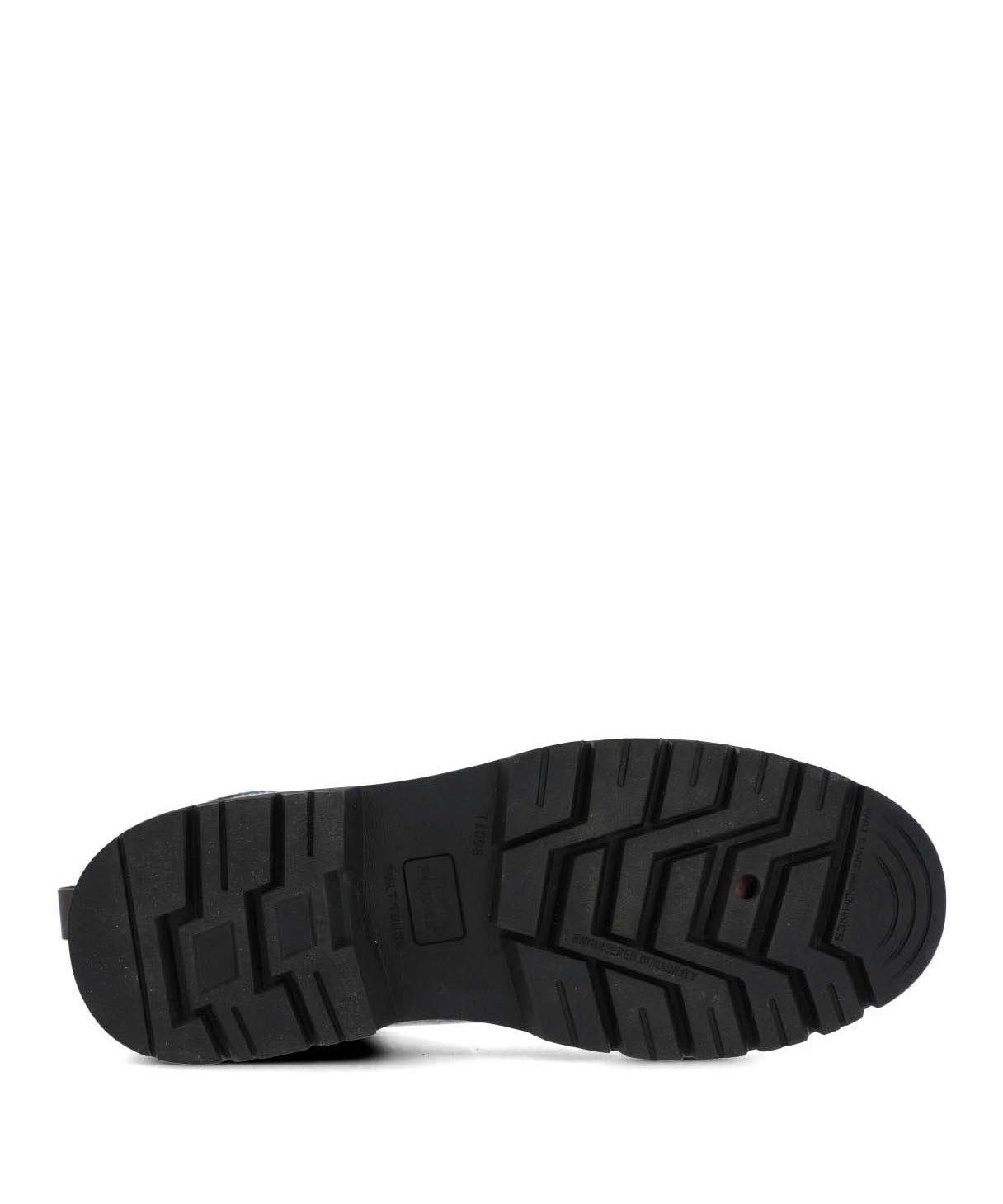 Botin Cuero Hombre Rosco Gris