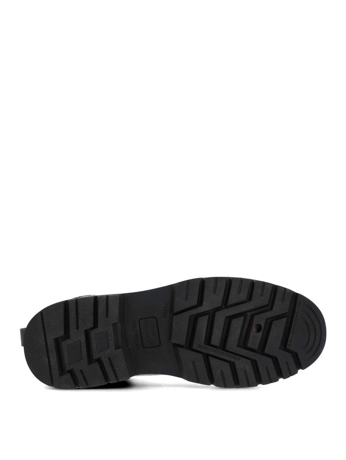 Botin Cuero Hombre Rosco Gris
