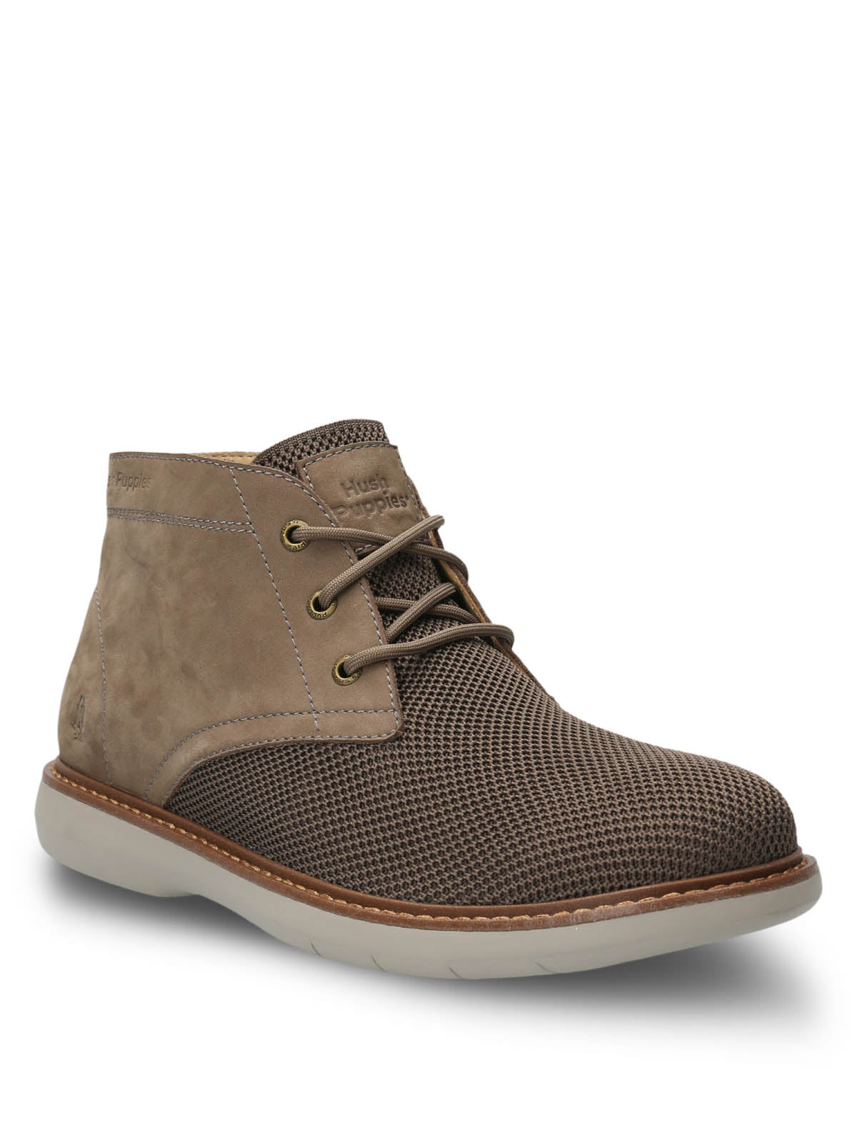Botin Cuero Hombre Mingus Gris
