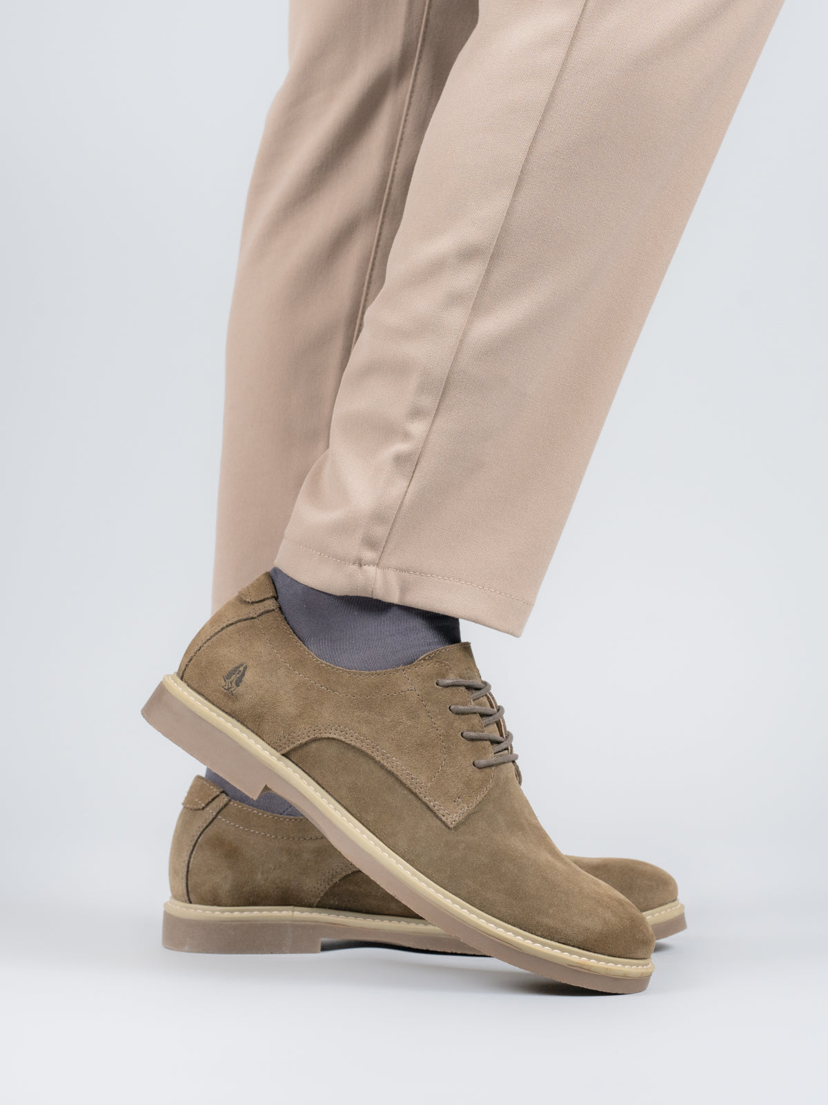 Zapato Cuero Hombre Masai Verde Oliva