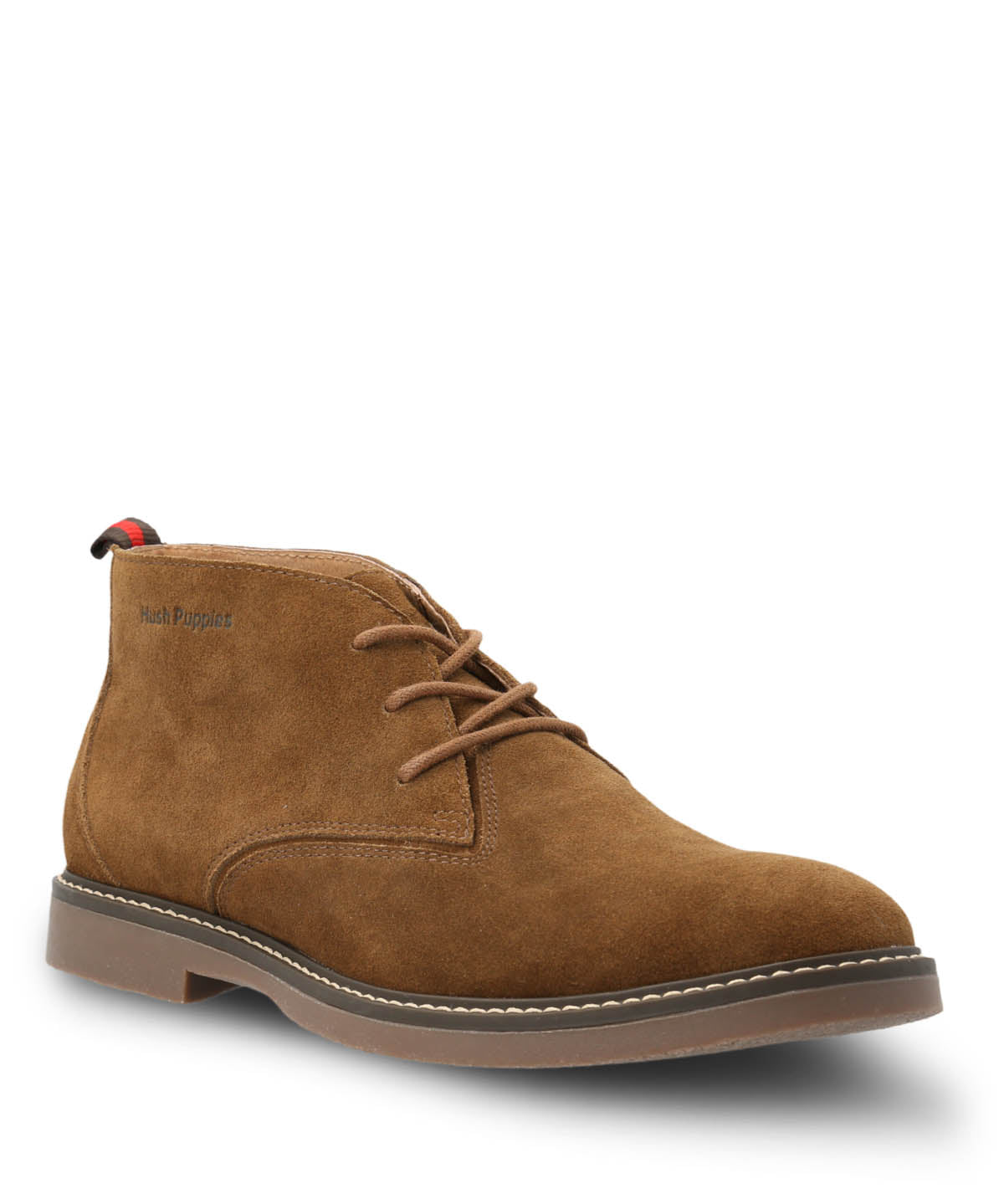 Botin Cuero Hombre New Safari Café Hush Puppies | Hush Puppies