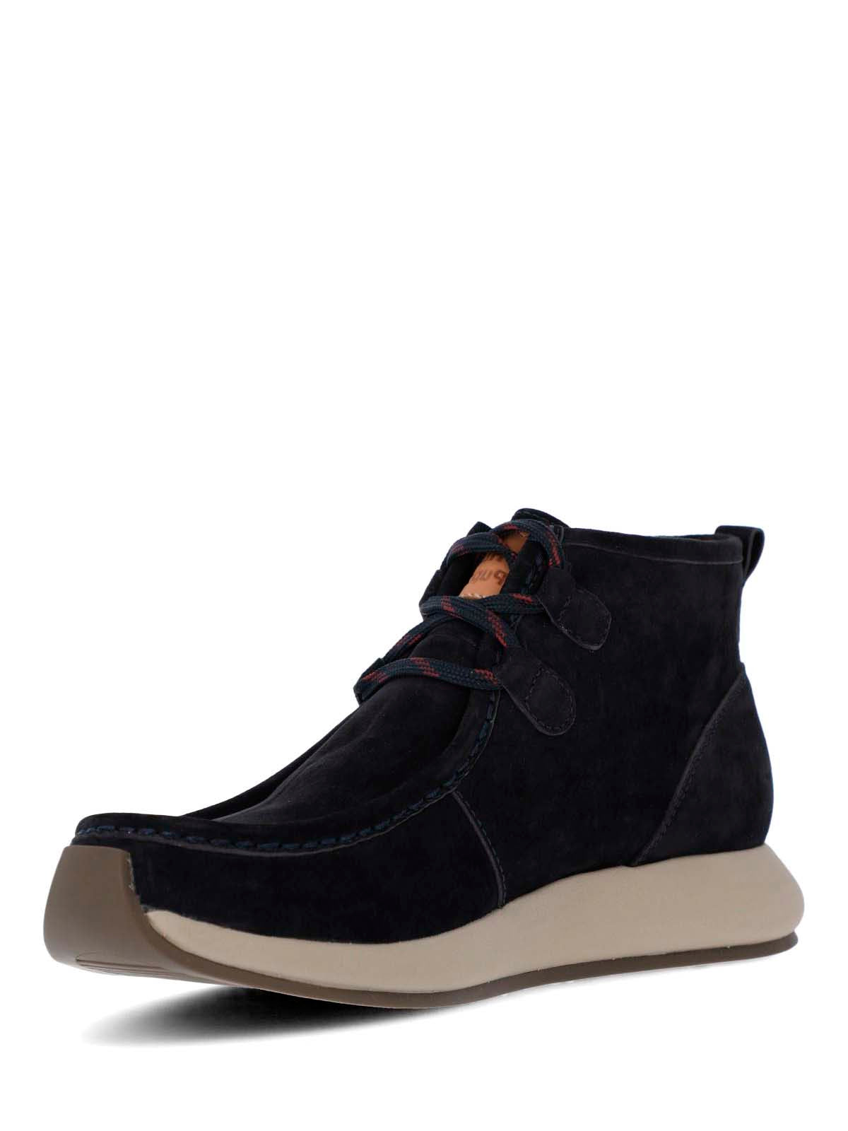 Botin Cuero Hombre Icon Boot Azul