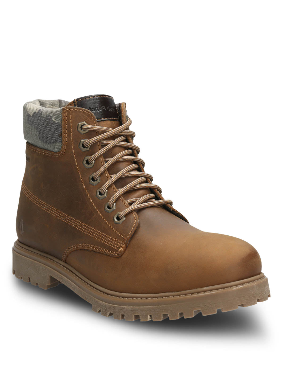 Botin Cuero Hombre Negam Café