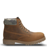 Botin Cuero Hombre Negam Café