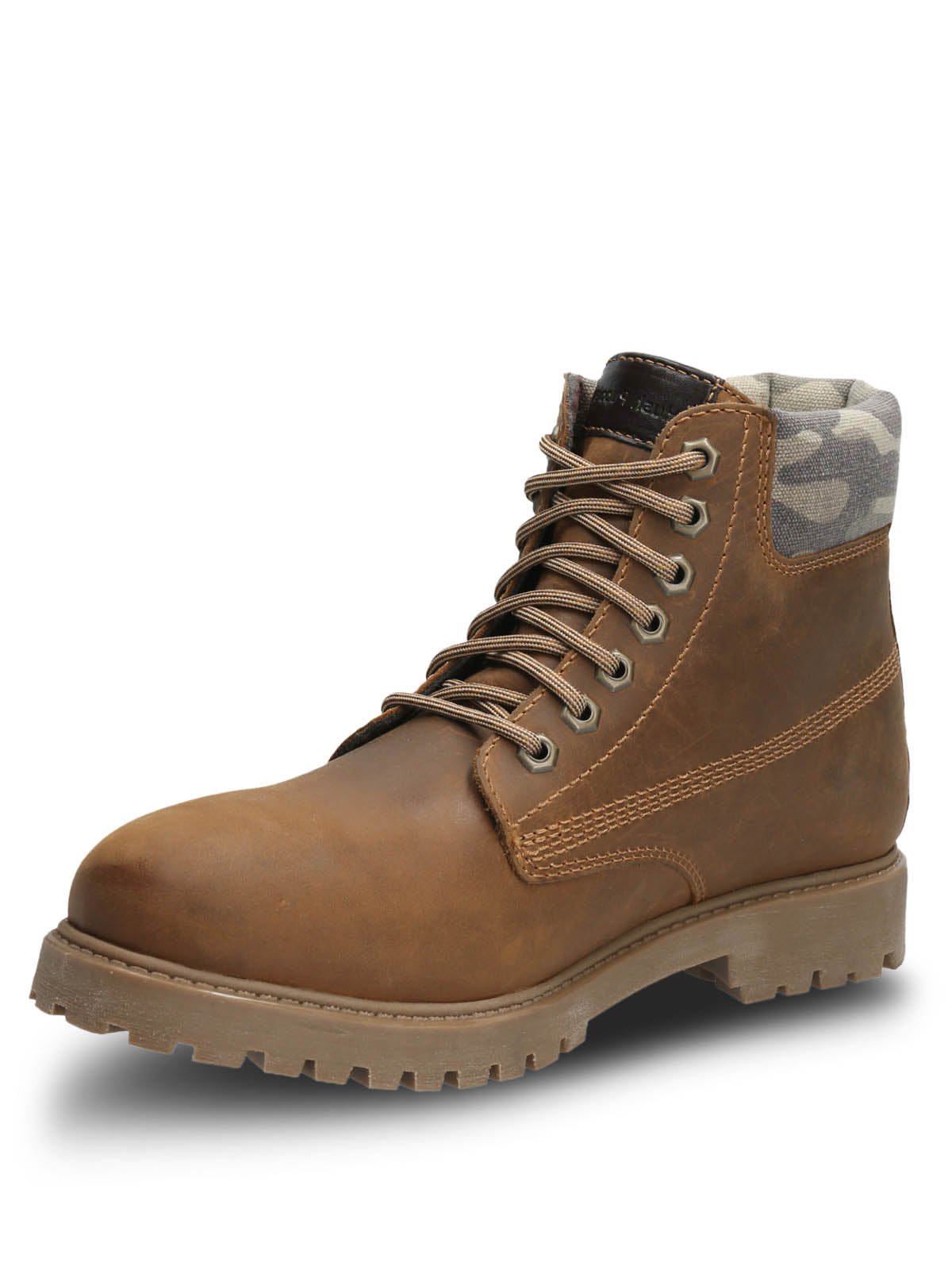 Botin Cuero Hombre Negam Café