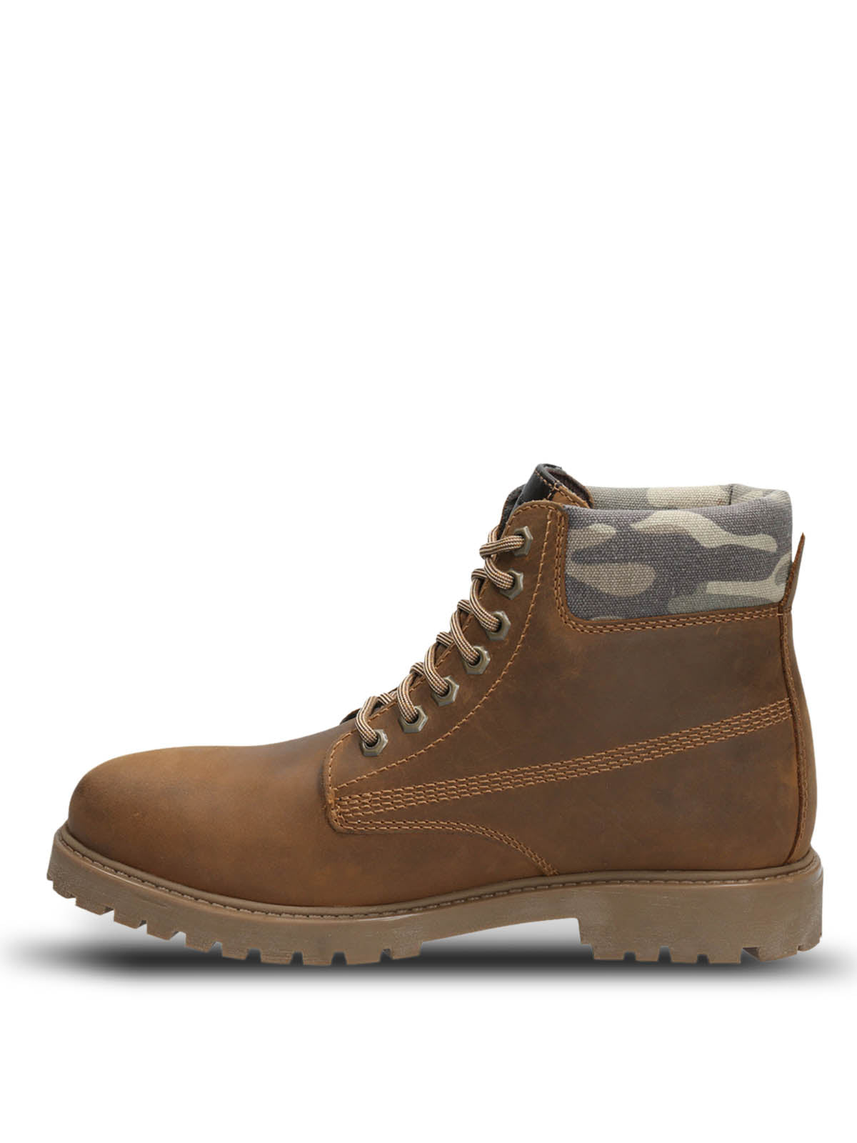 Botin Cuero Hombre Negam Café