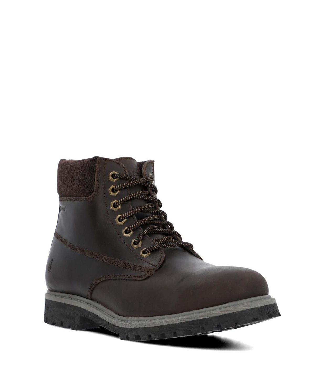 Botin Cuero Hombre Negam Café
