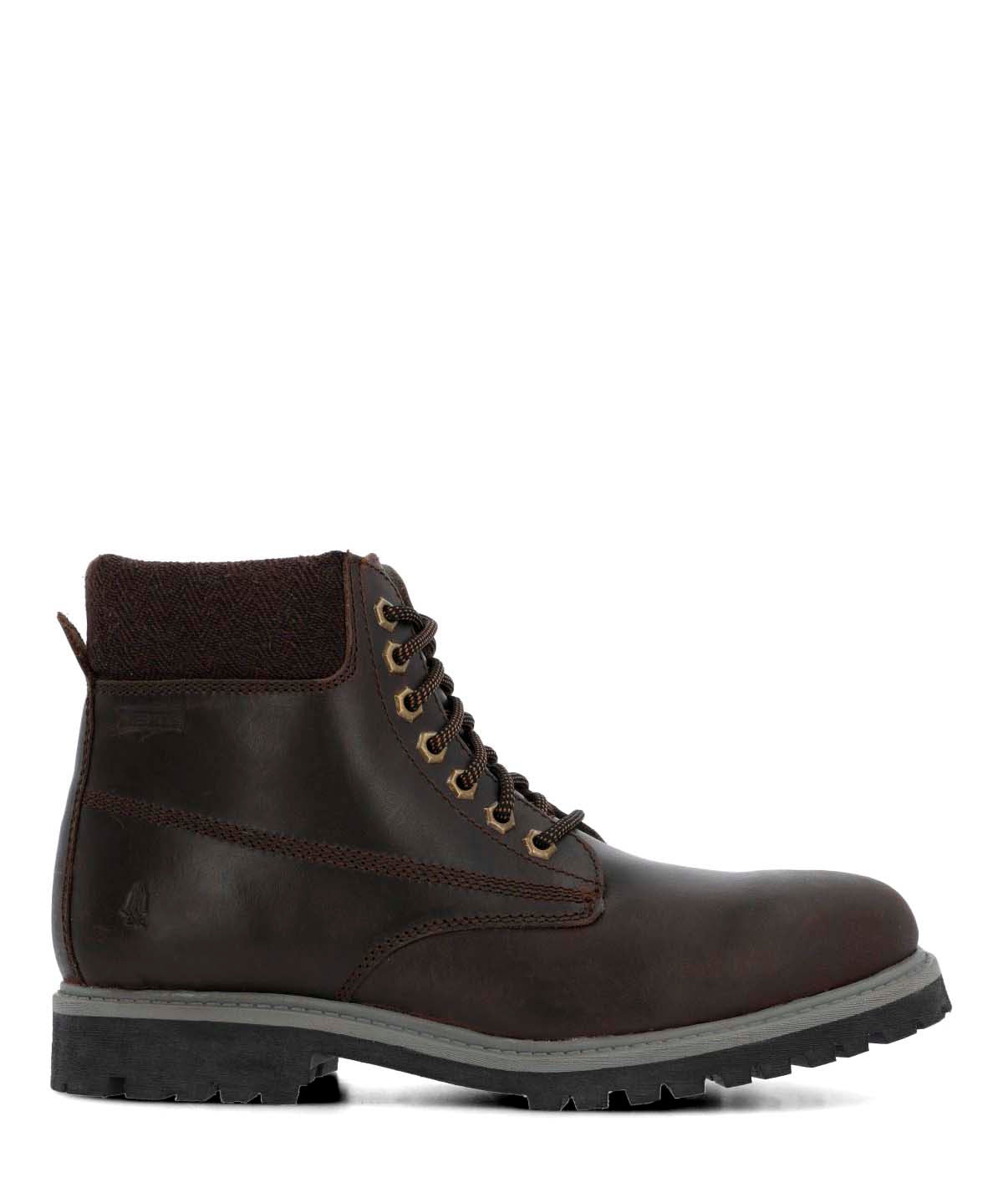 Botin Cuero Hombre Negam Café