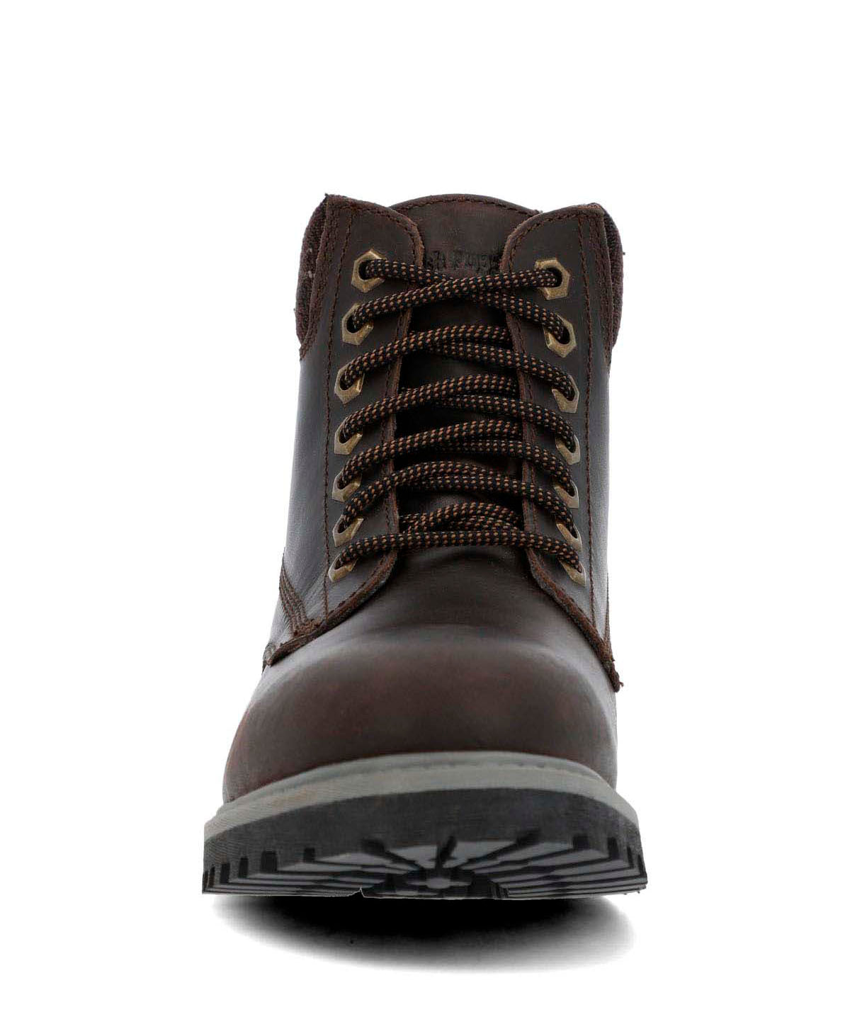 Botin Cuero Hombre Negam Café