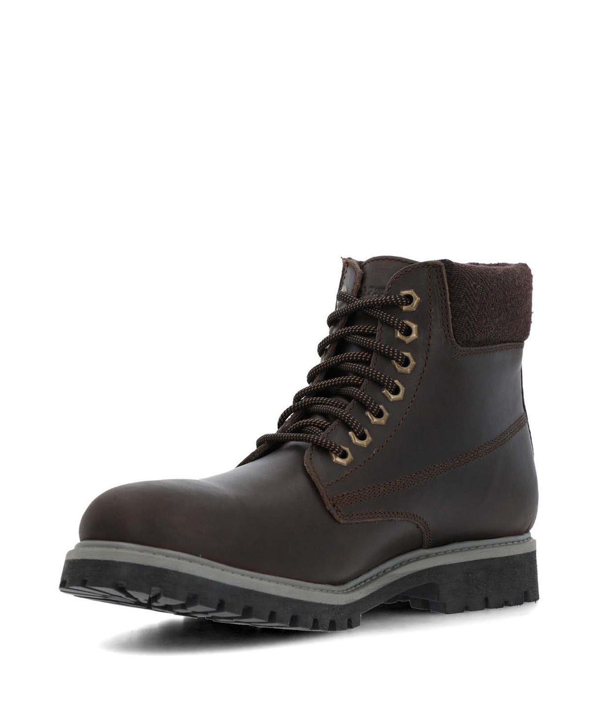 Botin Cuero Hombre Negam Café
