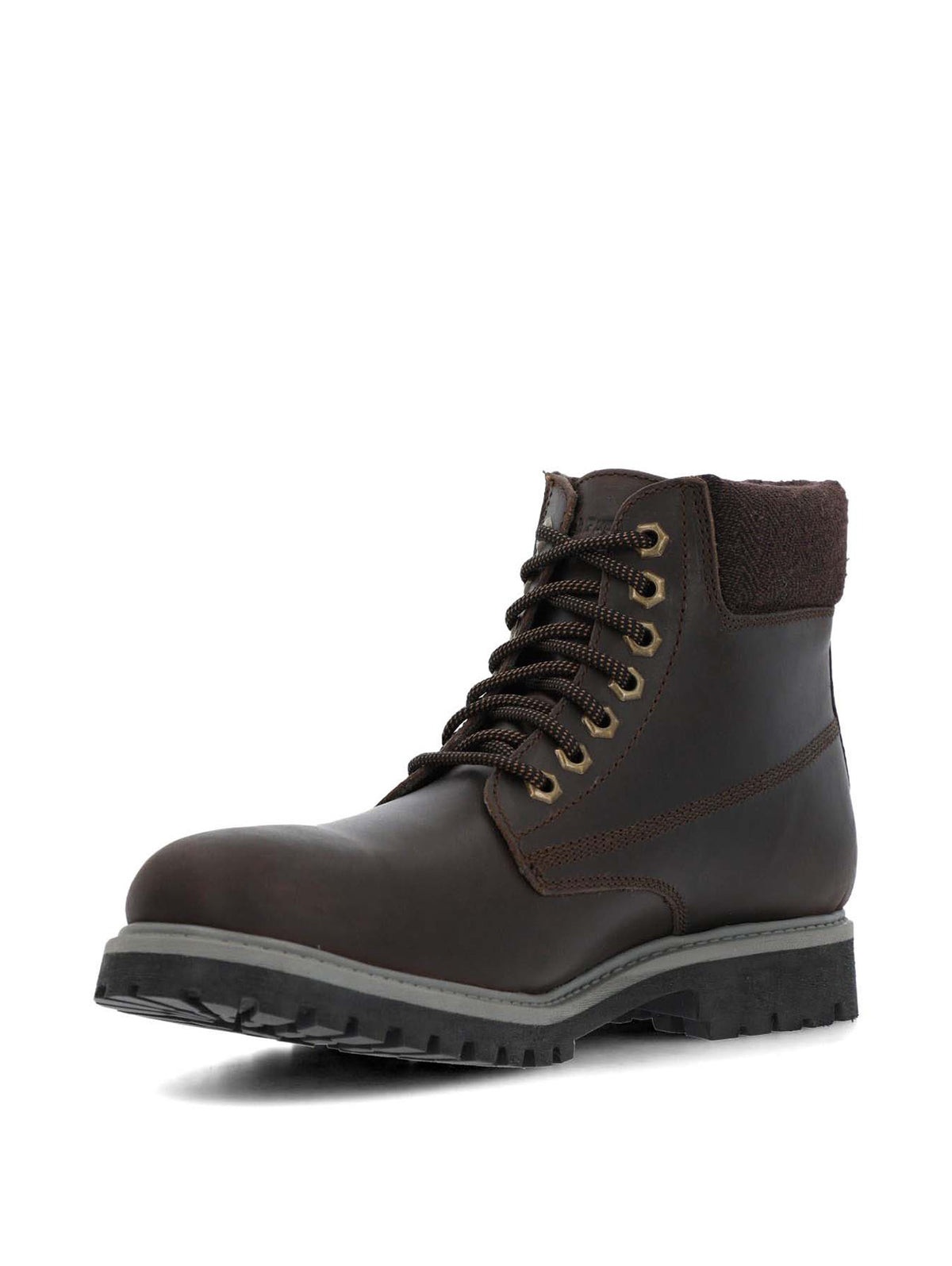 Botin Cuero Hombre Negam Café