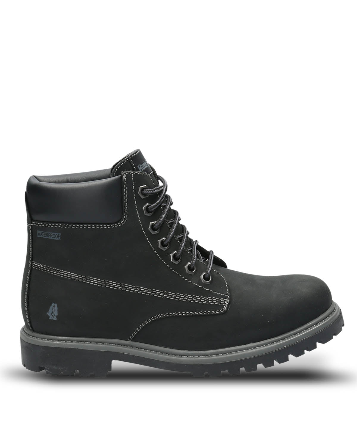 Botin Cuero Hombre Negam-Hush Puppies Chile