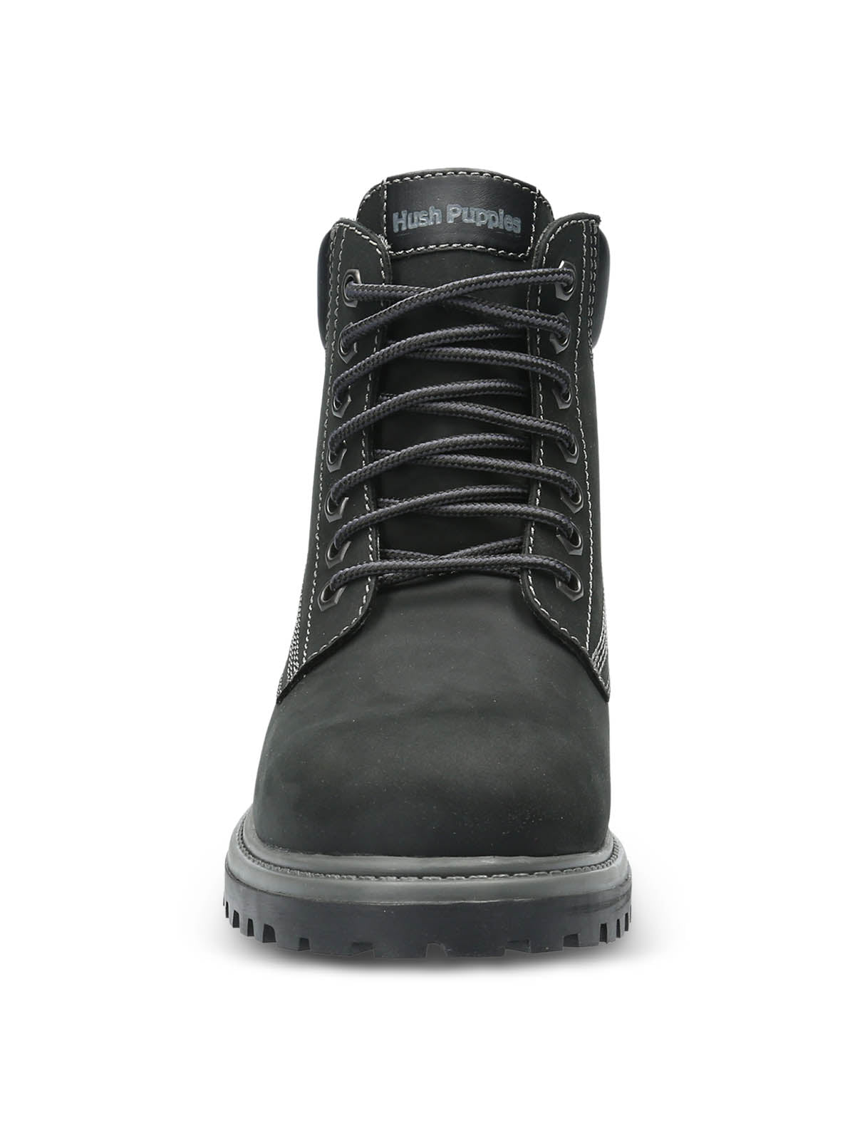 Botin Cuero Hombre Negam-Hush Puppies Chile