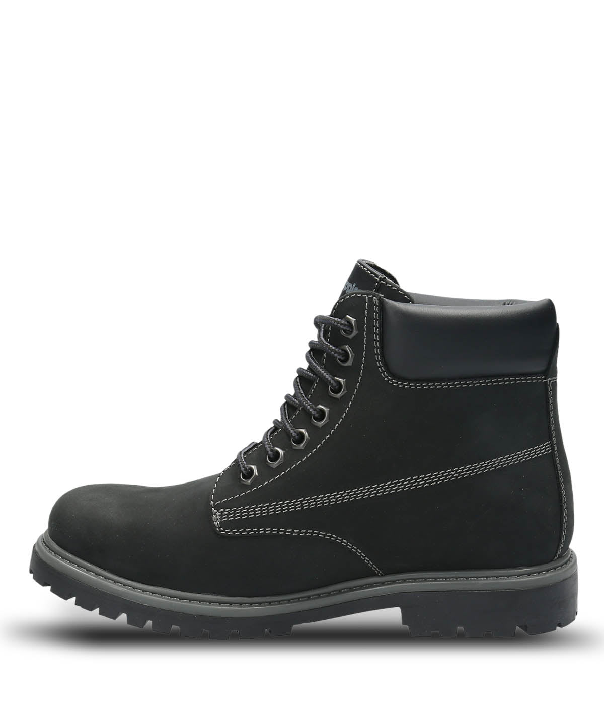 Botin Cuero Hombre Negam-Hush Puppies Chile