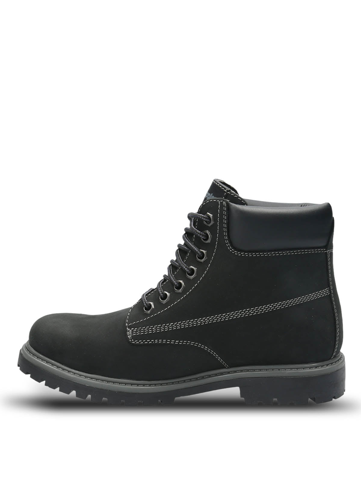 Botin Cuero Hombre Negam-Hush Puppies Chile