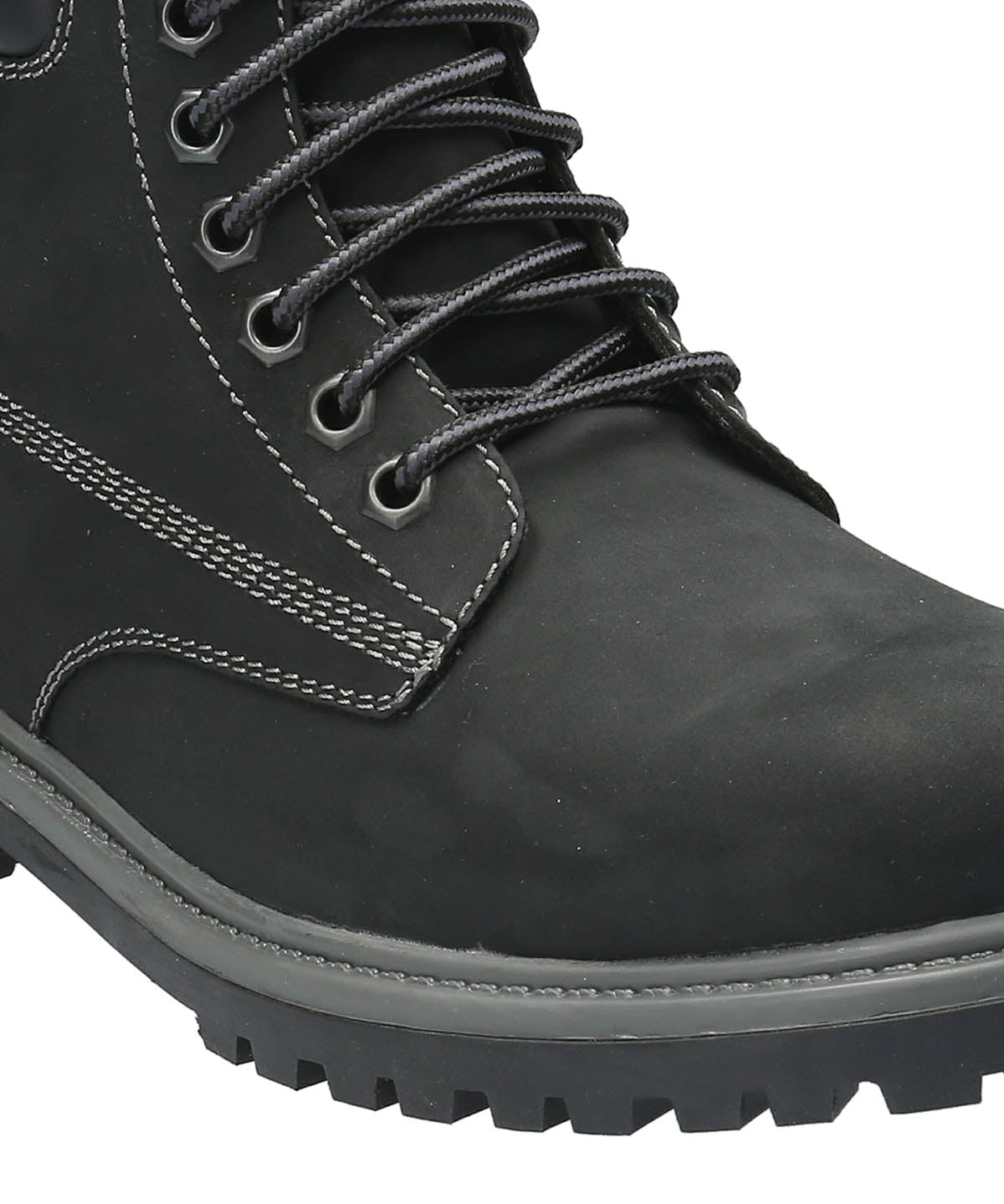 Botin Cuero Hombre Negam-Hush Puppies Chile