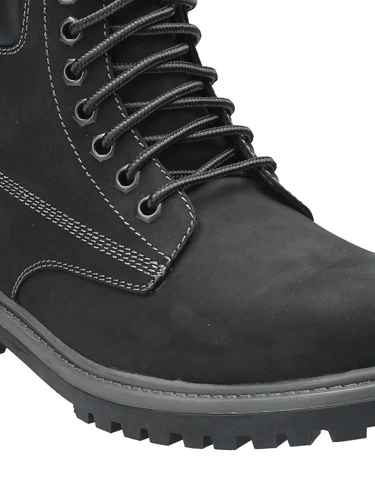 Botin Cuero Hombre Negam-Hush Puppies Chile