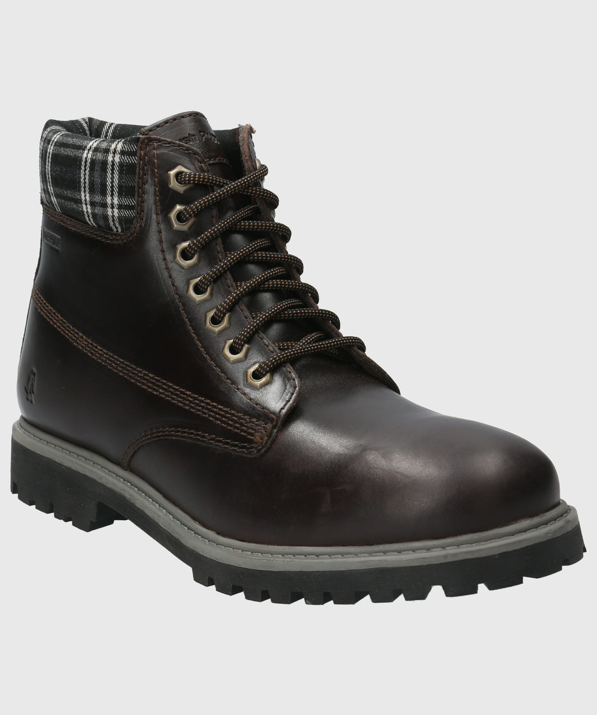 Botin Cuero Hombre Negam Café-Hush Puppies Chile