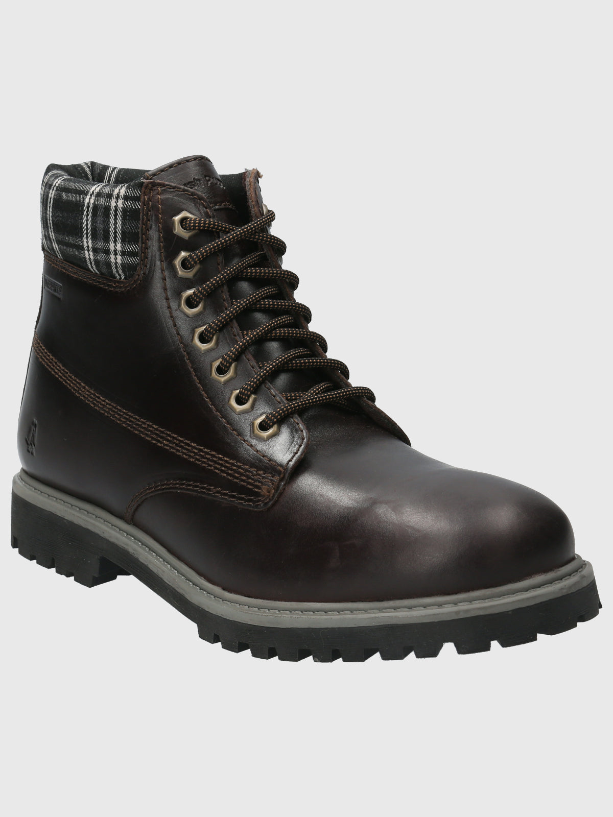 Botin Cuero Hombre Negam Café-Hush Puppies Chile