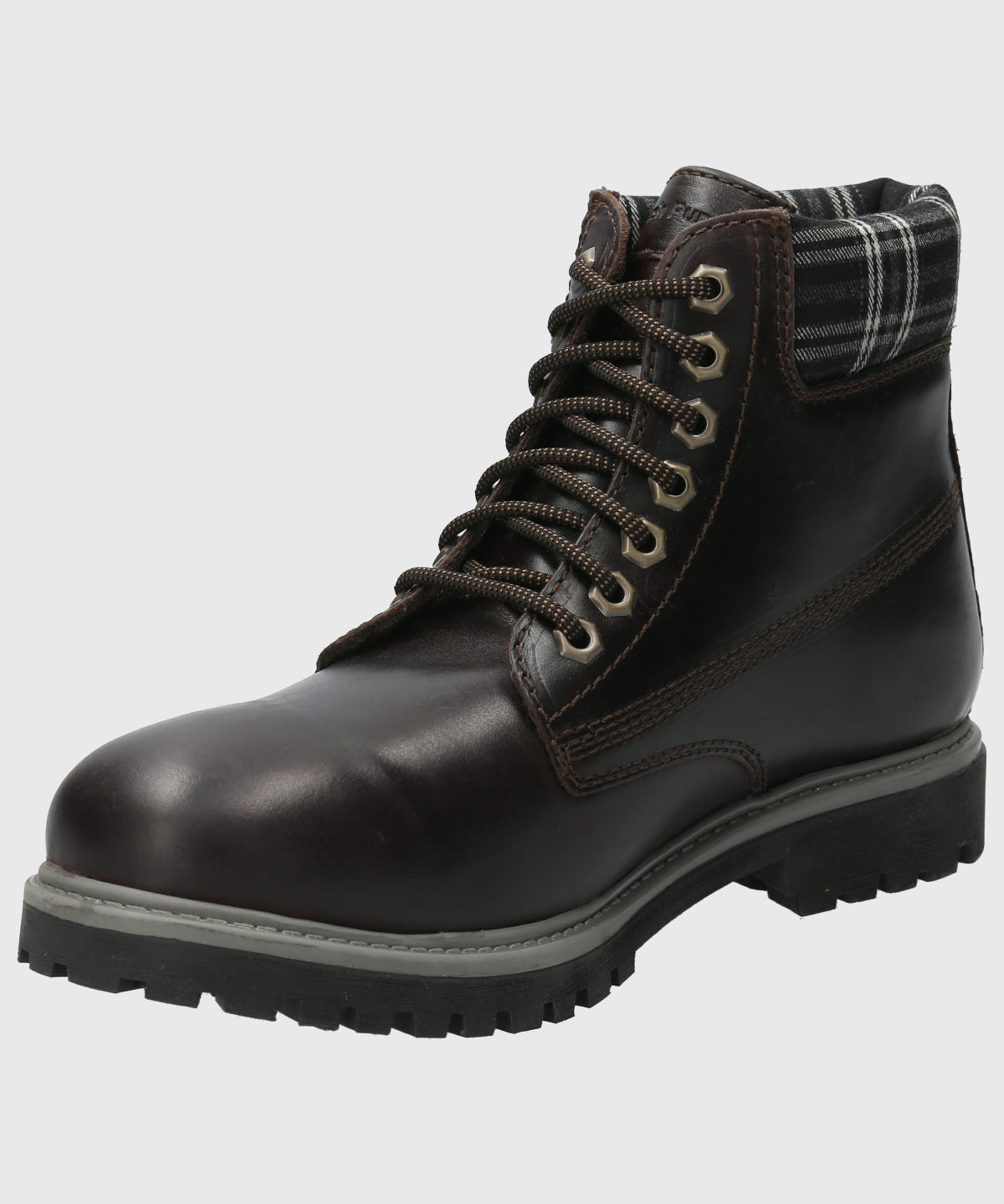 Botin Cuero Hombre Negam Café-Hush Puppies Chile