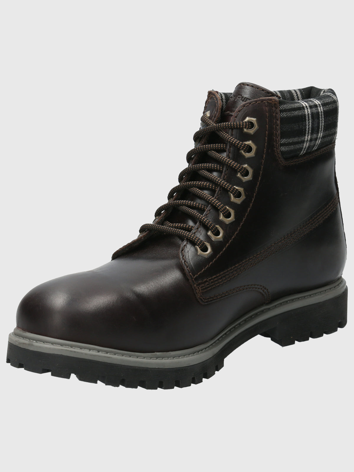 Botin Cuero Hombre Negam Café-Hush Puppies Chile