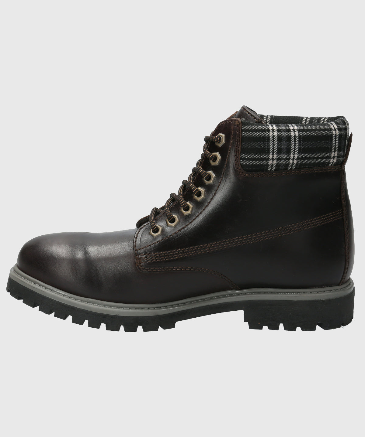 Botin Cuero Hombre Negam Café-Hush Puppies Chile