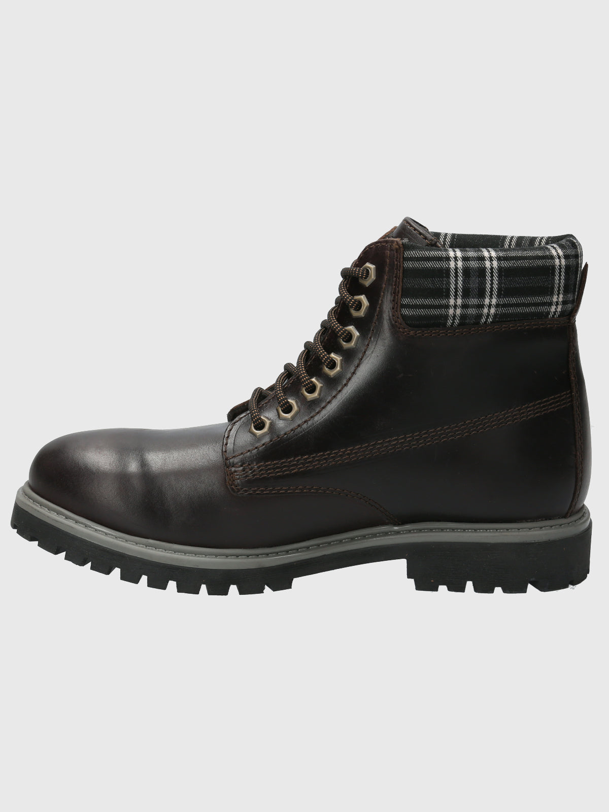 Botin Cuero Hombre Negam Café-Hush Puppies Chile