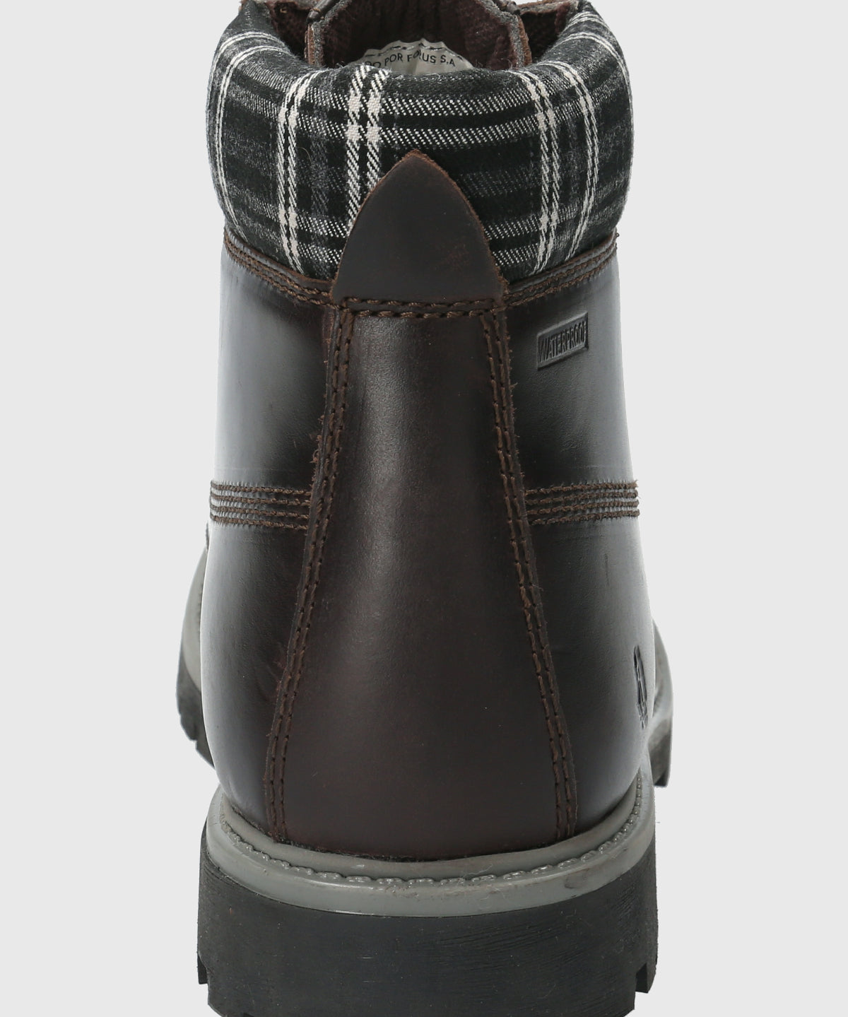 Botin Cuero Hombre Negam Café-Hush Puppies Chile