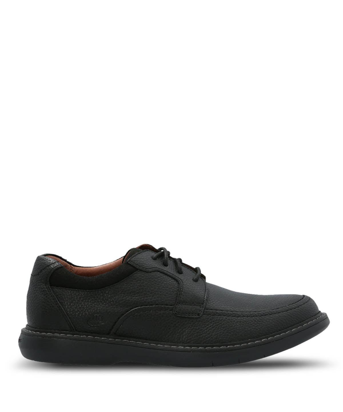 Zapato Cuero Kansas Negro Hush Puppies | Hush Puppies