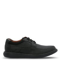 Zapato Cuero Kansas Negro Hush Puppies | Hush Puppies