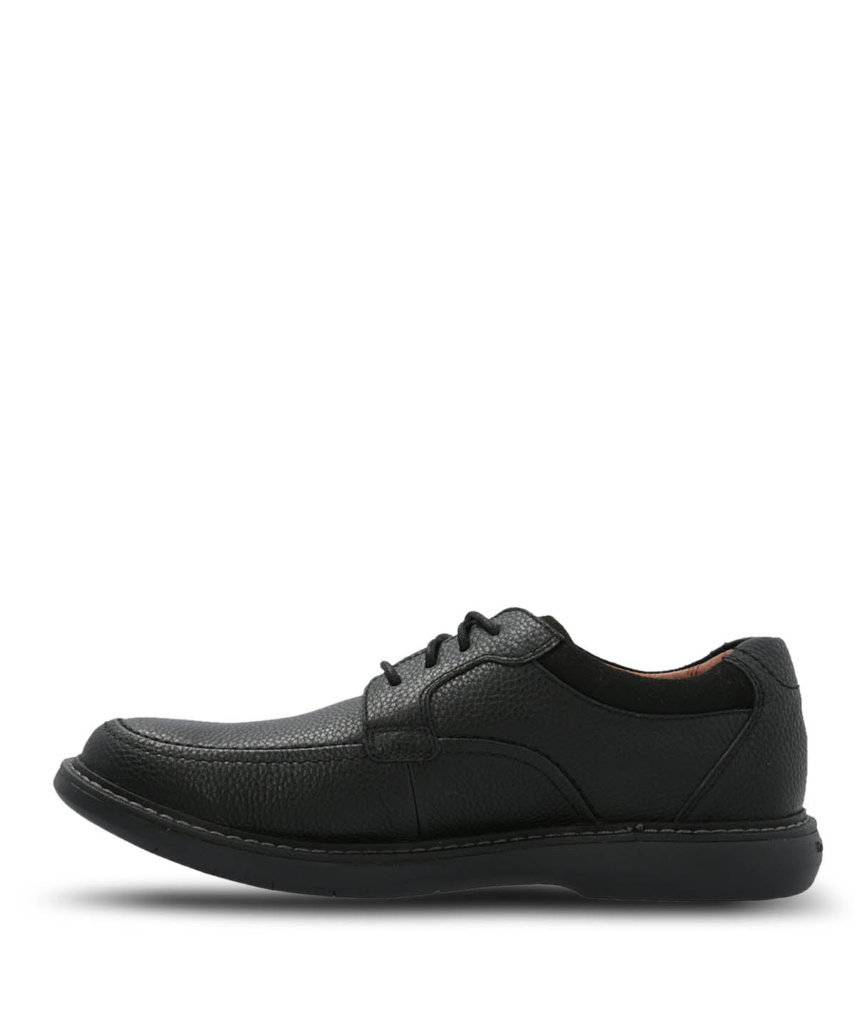 Zapato Cuero Kansas Negro Hush Puppies | Hush Puppies