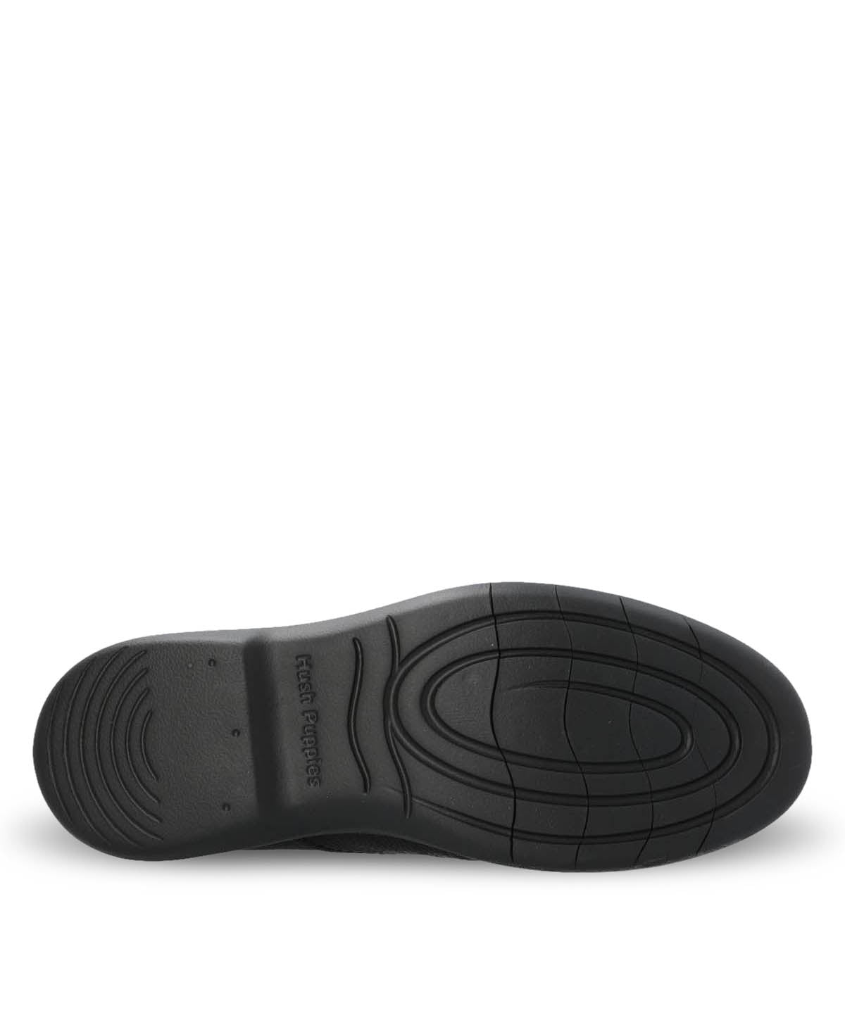 Zapato Cuero Kansas Negro Hush Puppies | Hush Puppies